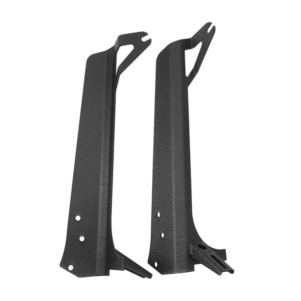 52" Straight Light Bar 2 IN 1 Design Windshield Mounting Brackets for 1997-2006 Jeep Wrangler TJ - Image 4