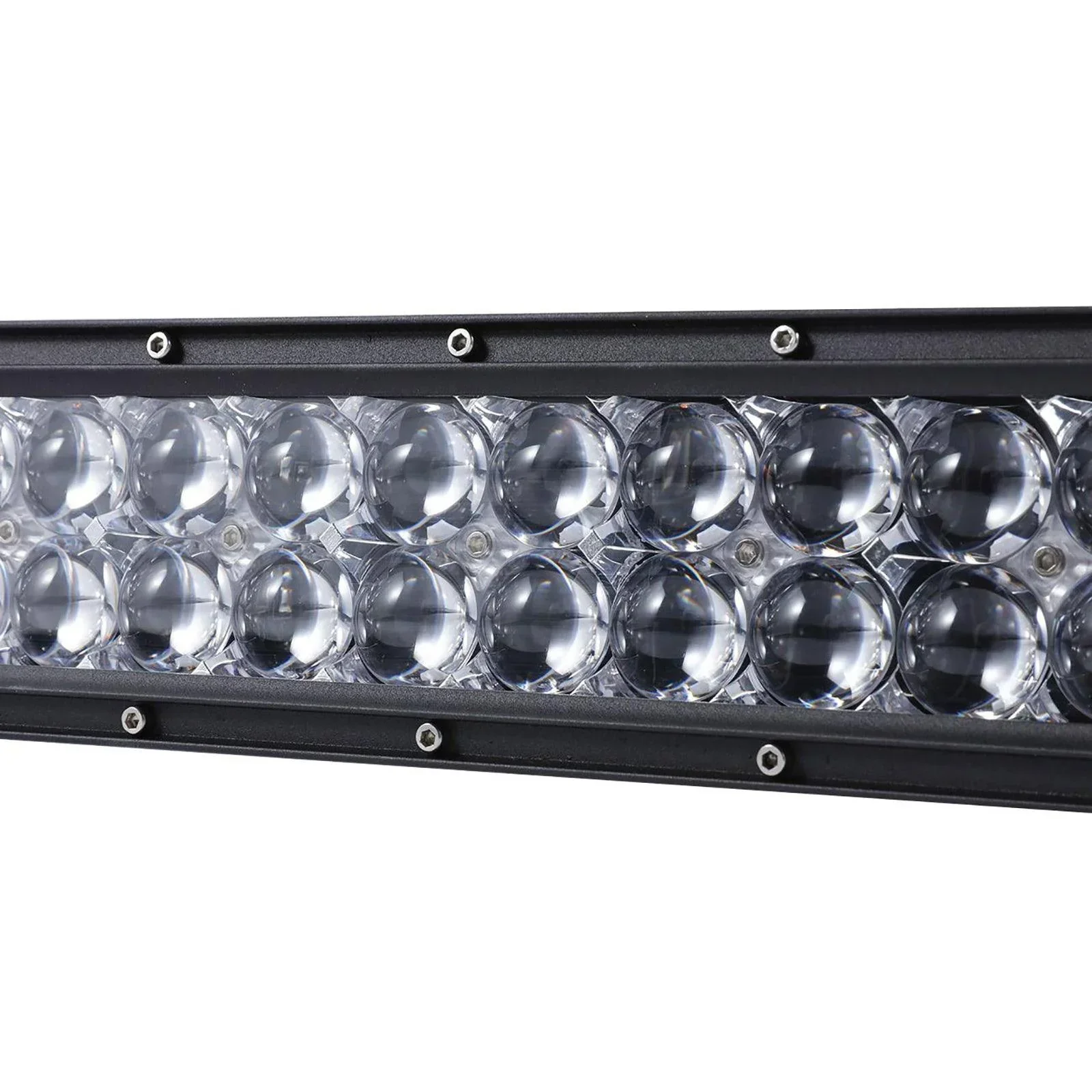 52" 5D-Series Straight LED Light Bar&Windshield Mounting Brackets For Jeep Wrangler JK 2007~2017 - Image 7