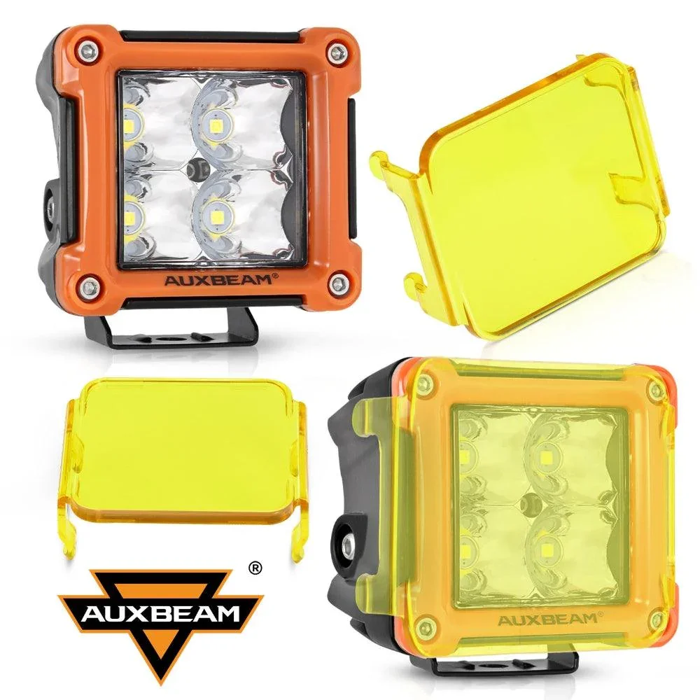 3" 40W LED Pods Light Spot/Flood Multicolor frame with wiring harness for JEEP - Image 28