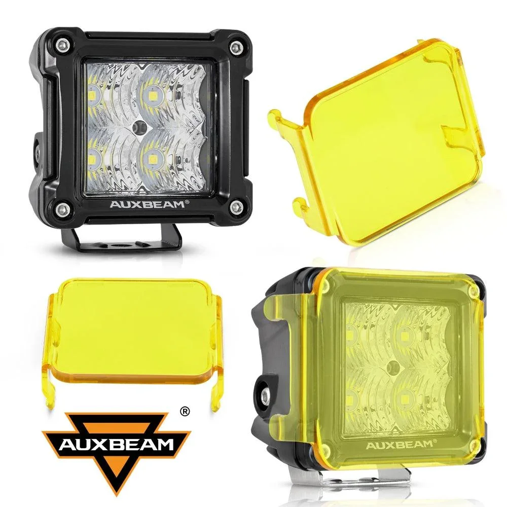 3" 40W LED Pods Light Spot/Flood Multicolor frame with wiring harness for JEEP - Image 30