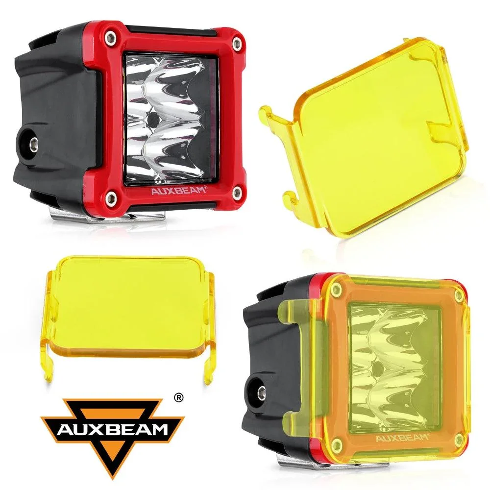 3" 40W LED Pods Light Spot/Flood Multicolor frame with wiring harness for JEEP - Image 33