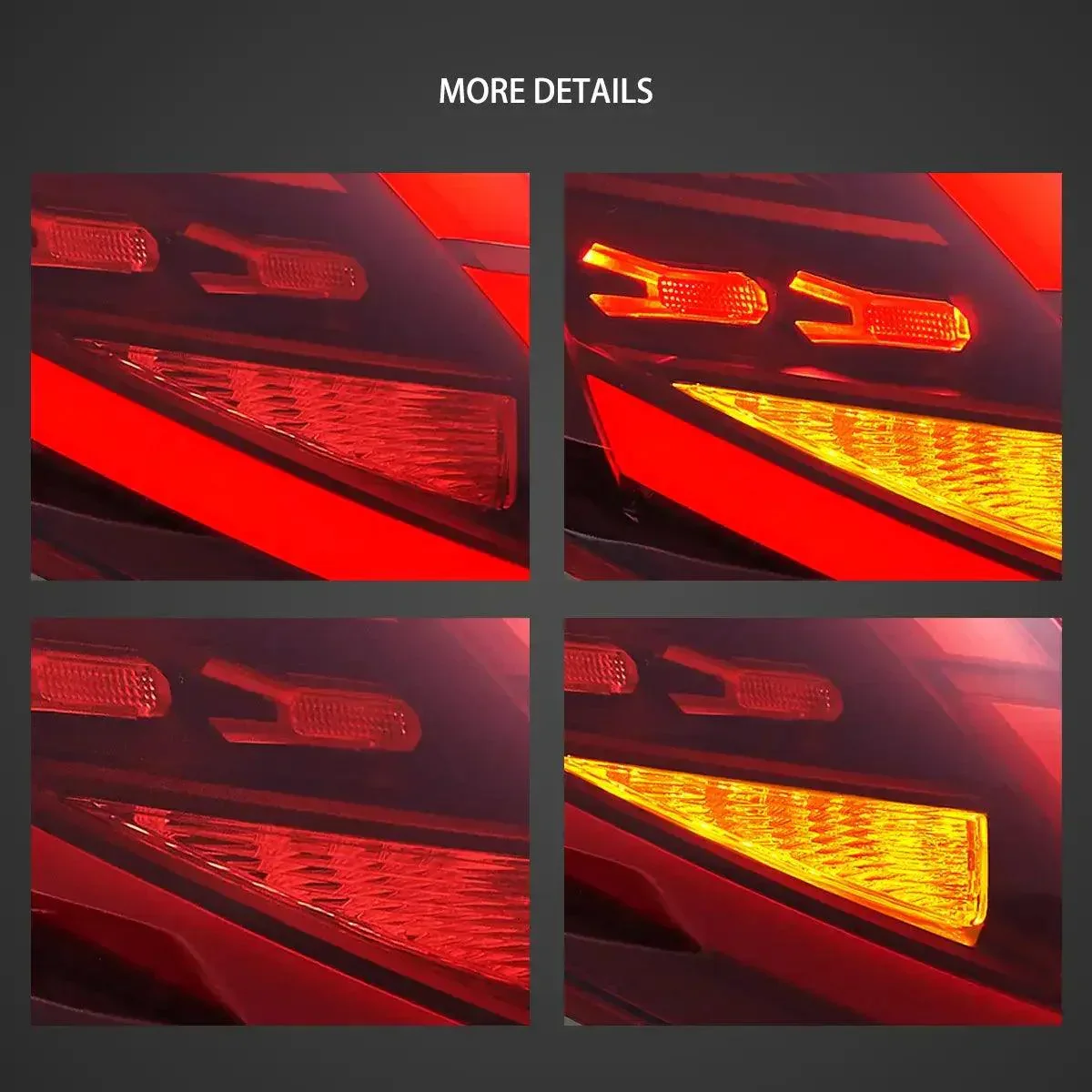 LED Tail Light Assembly For 2009-2017 Ford Fiesta Hatchback - Image 7