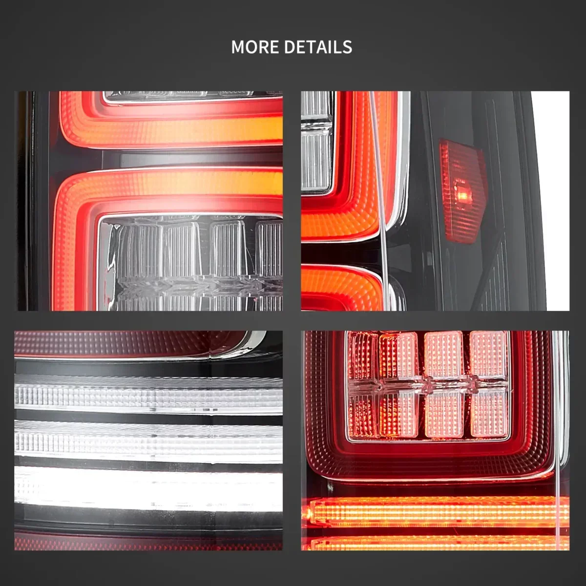 LED Tail Light Assembly With Dynamic Welcome Lighting For 2014-2018 Chevrolet Silverado - Image 6