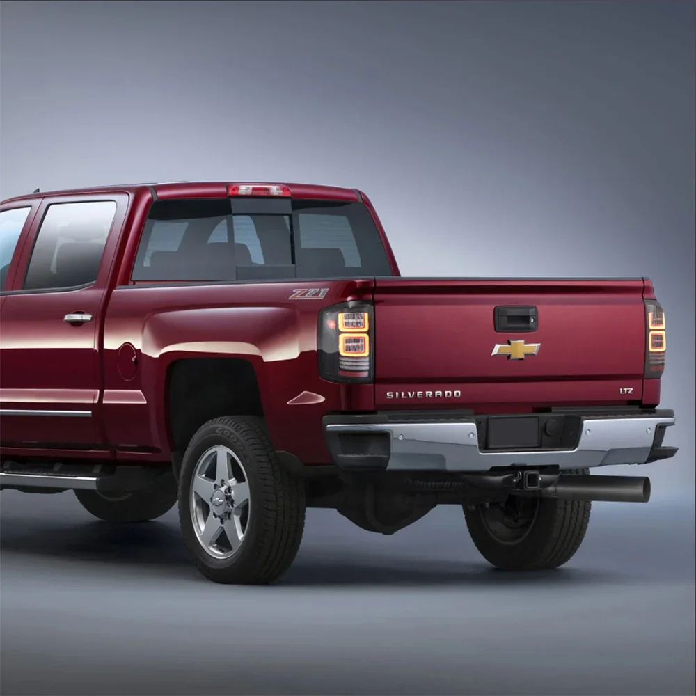 LED Tail Light Assembly With Dynamic Welcome Lighting For 2014-2018 Chevrolet Silverado - Image 9