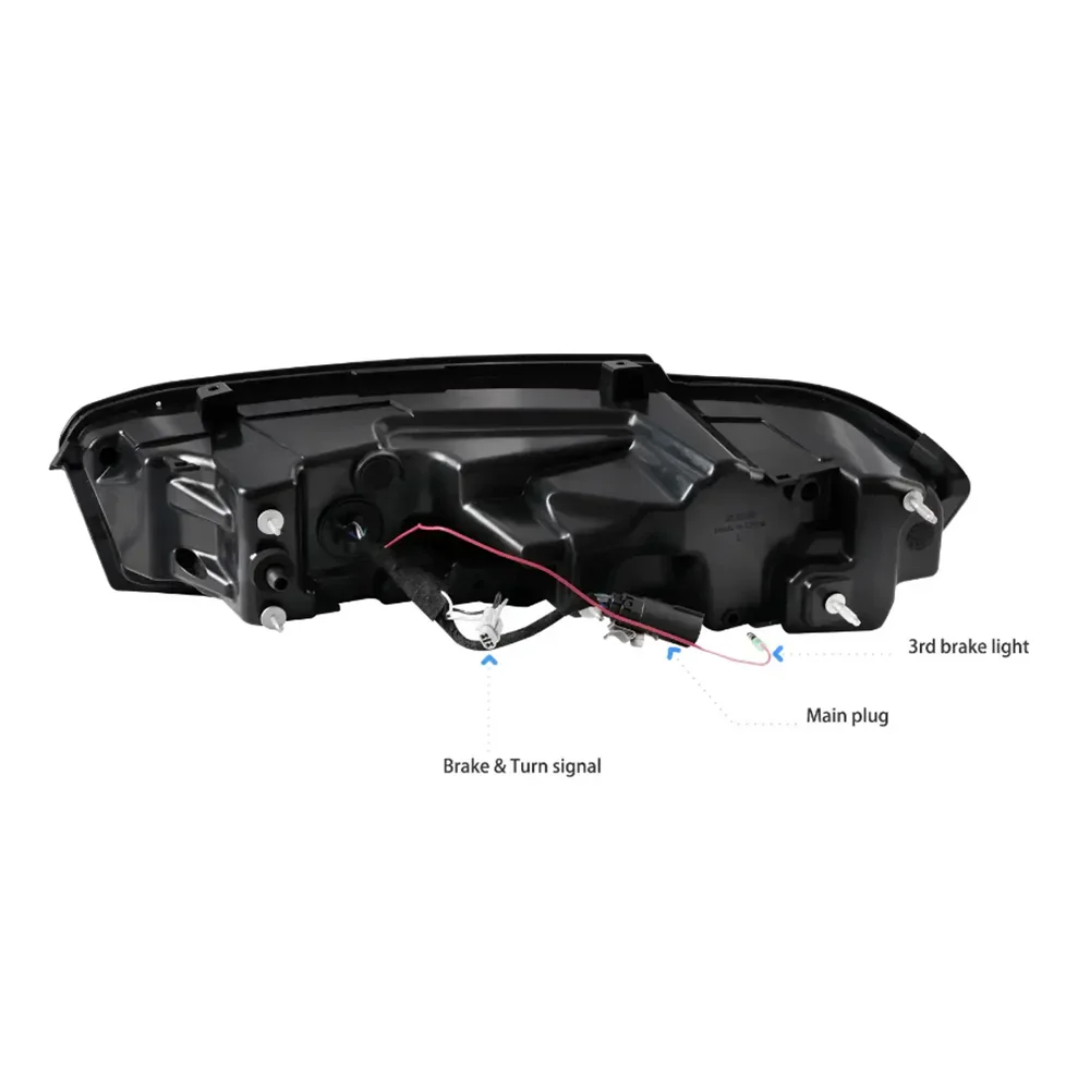 LED Tail Light Assembly With Sequential Indicators Turn For 2019-2024 Chevrolet Camaro - Image 5