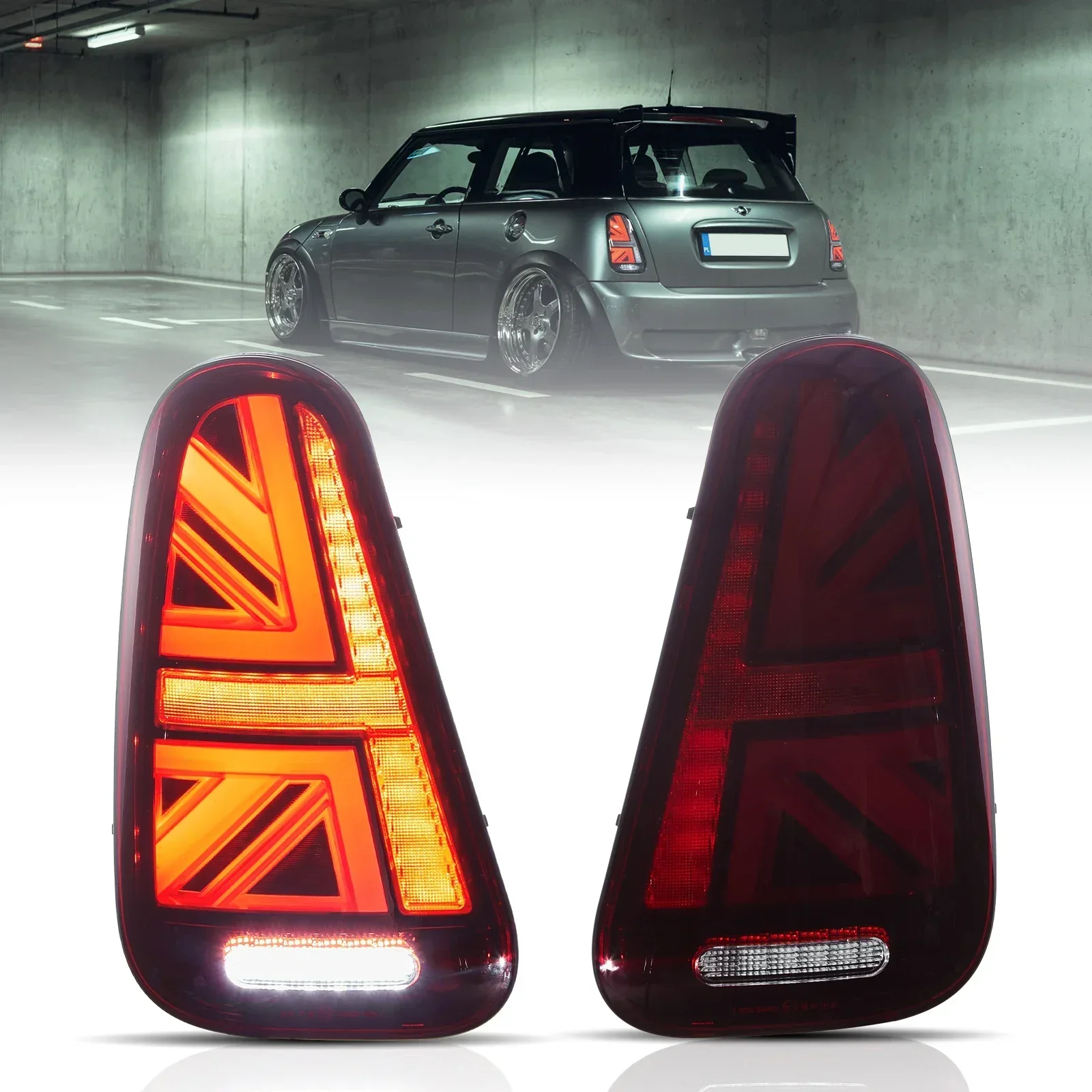 LED Tail Lights Assembly For 2001-2006 BMW Mini R50 R52 R53 - Image 11