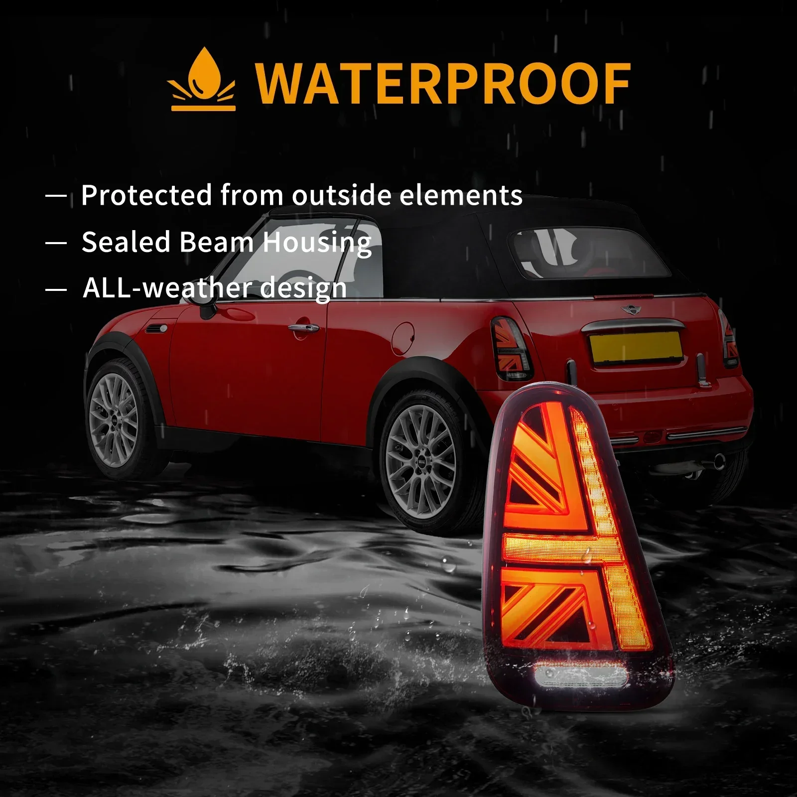 LED Tail Lights Assembly For 2001-2006 BMW Mini R50 R52 R53 - Image 8
