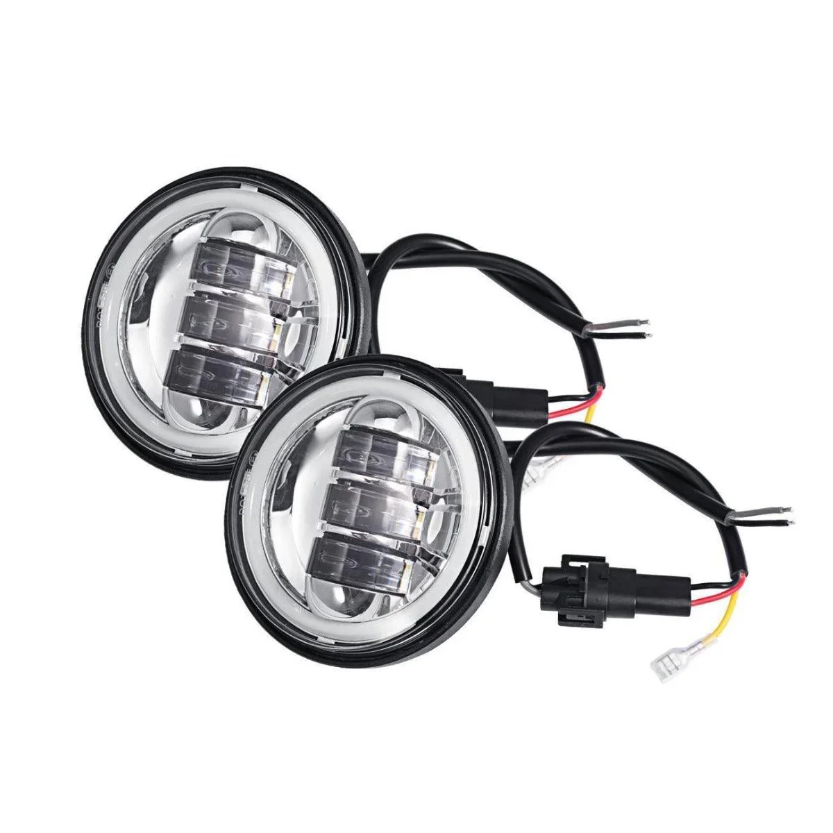 (2pcs/set) 4.5 inch LED auxiliary passing lights for Harley - Image 5
