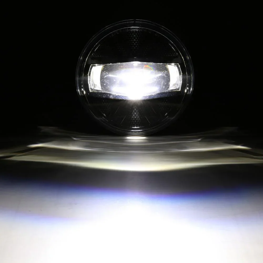 (2pcs/set) 48W LED Fog Lights DOT Approved For 2007-2013 GMC Sierra 1500 / 2007-2014 Sierra 2500HD 3500HD (Black) - Image 8