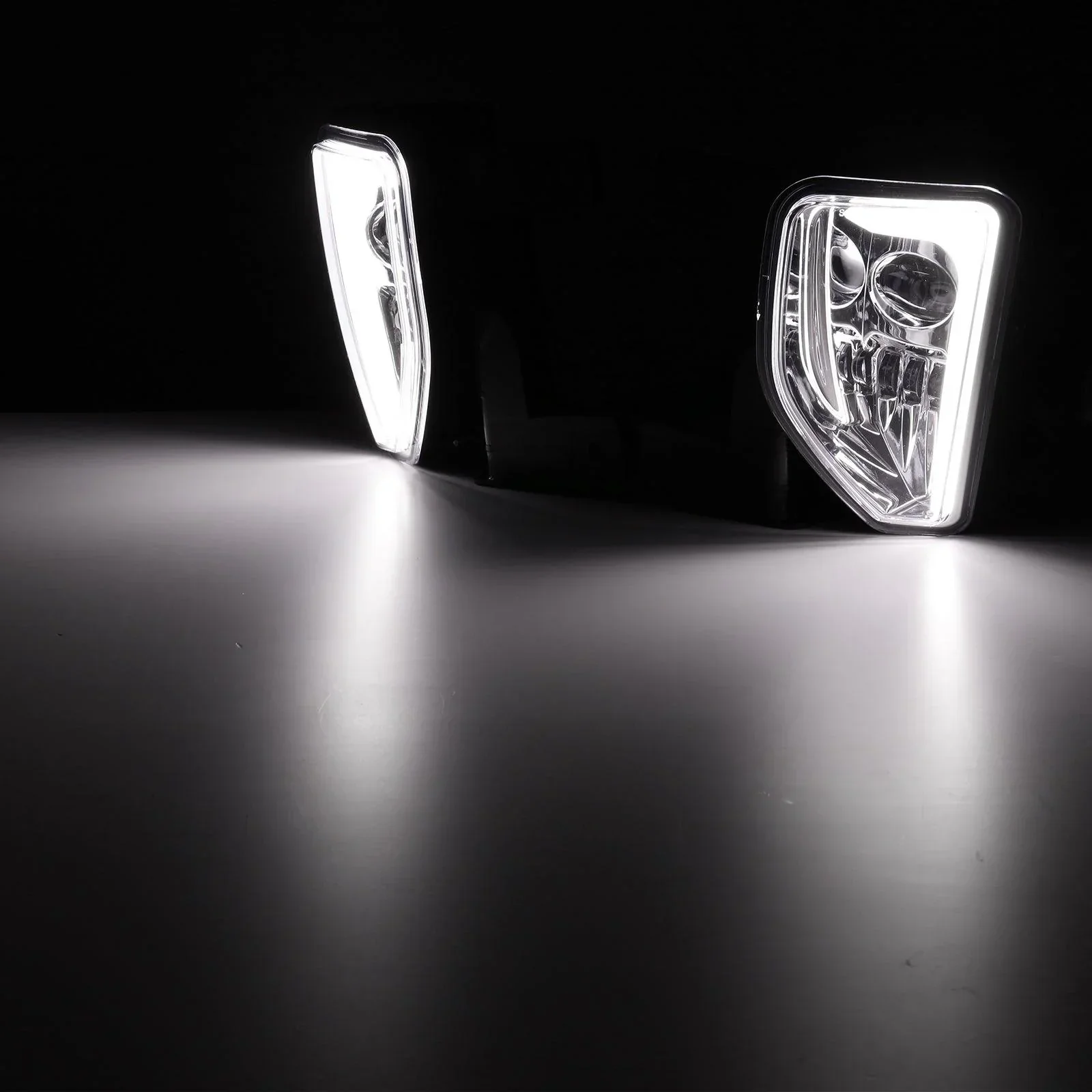 (2pcs/set) 45W DOT Approved LED Fog Lights with DRL for 2016-2018 Chevy Silverado 1500 (Chrome) - Image 10