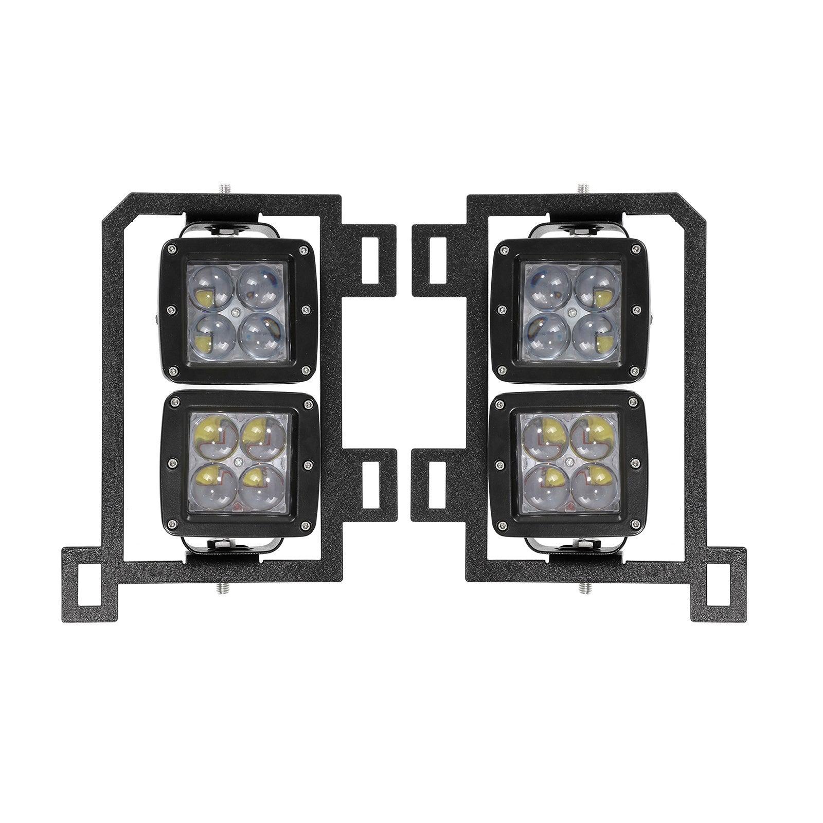 Fog Lamp Mounting Brackets for Dodge Ram 1500 2013 2014 2015 2016 2017 2018 - Image 5