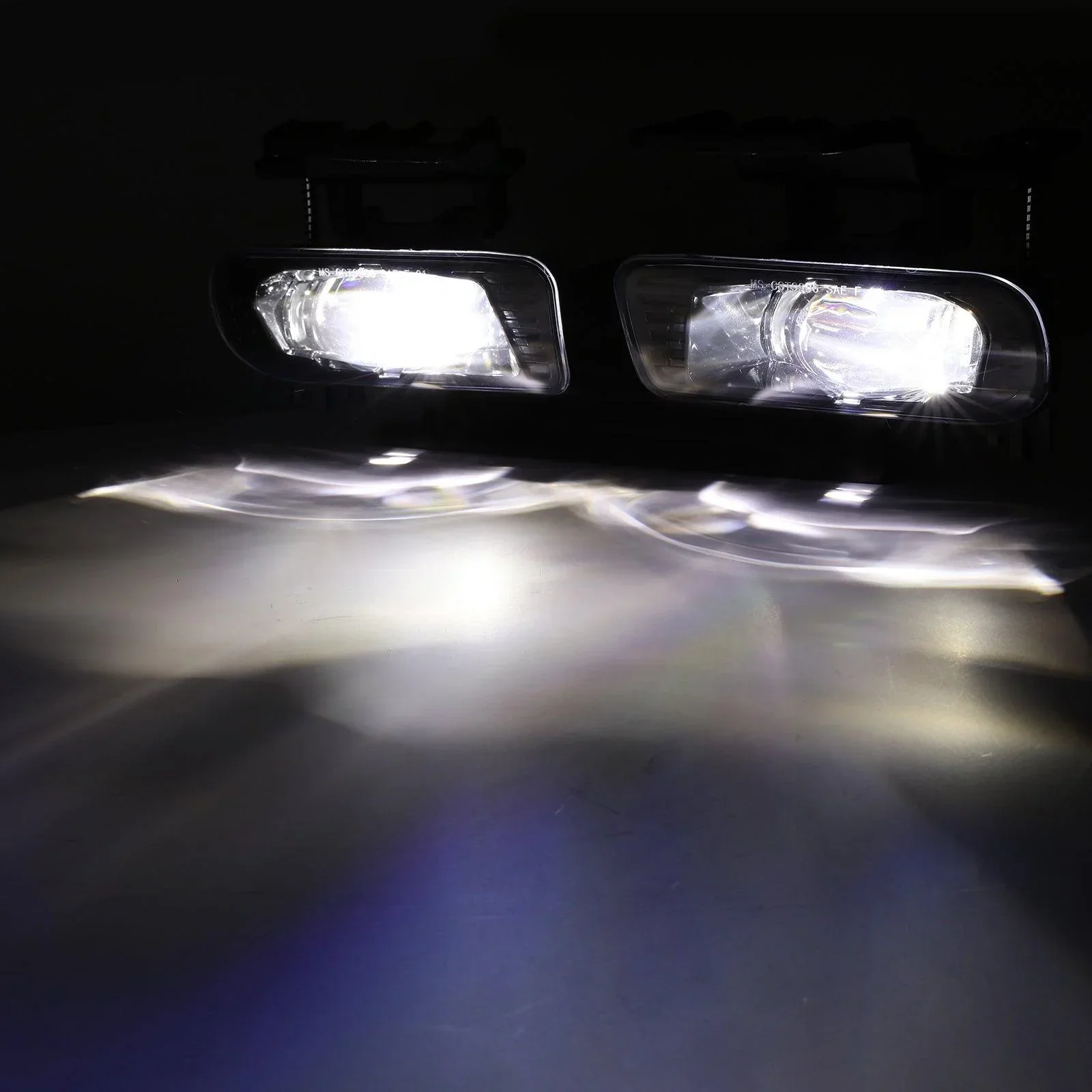 (2pcs/set) 60W DOT Approved LED Fog Lights fit for Chevrolet Silverado 1500/2500 1999 2000 2001 2002, 1500HD/2500HD/3500 2001 2002 - Image 9