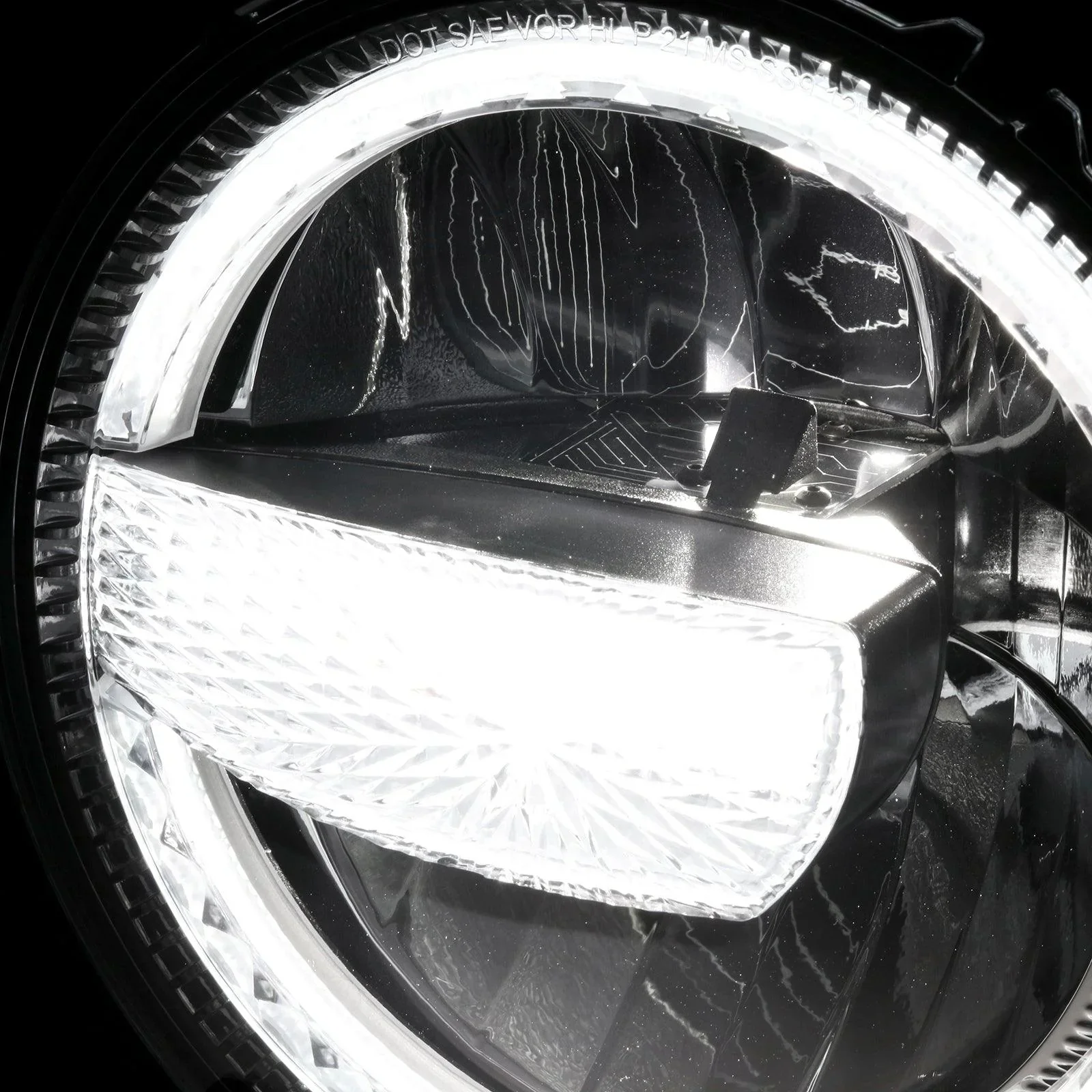 (2pcs/set) 9 Inch 120W DOT Approved LED Headlights with Halo Ring DRL & High Low Beam for 2018-2021 Jeep JL JLU Gladiator JT - Image 10