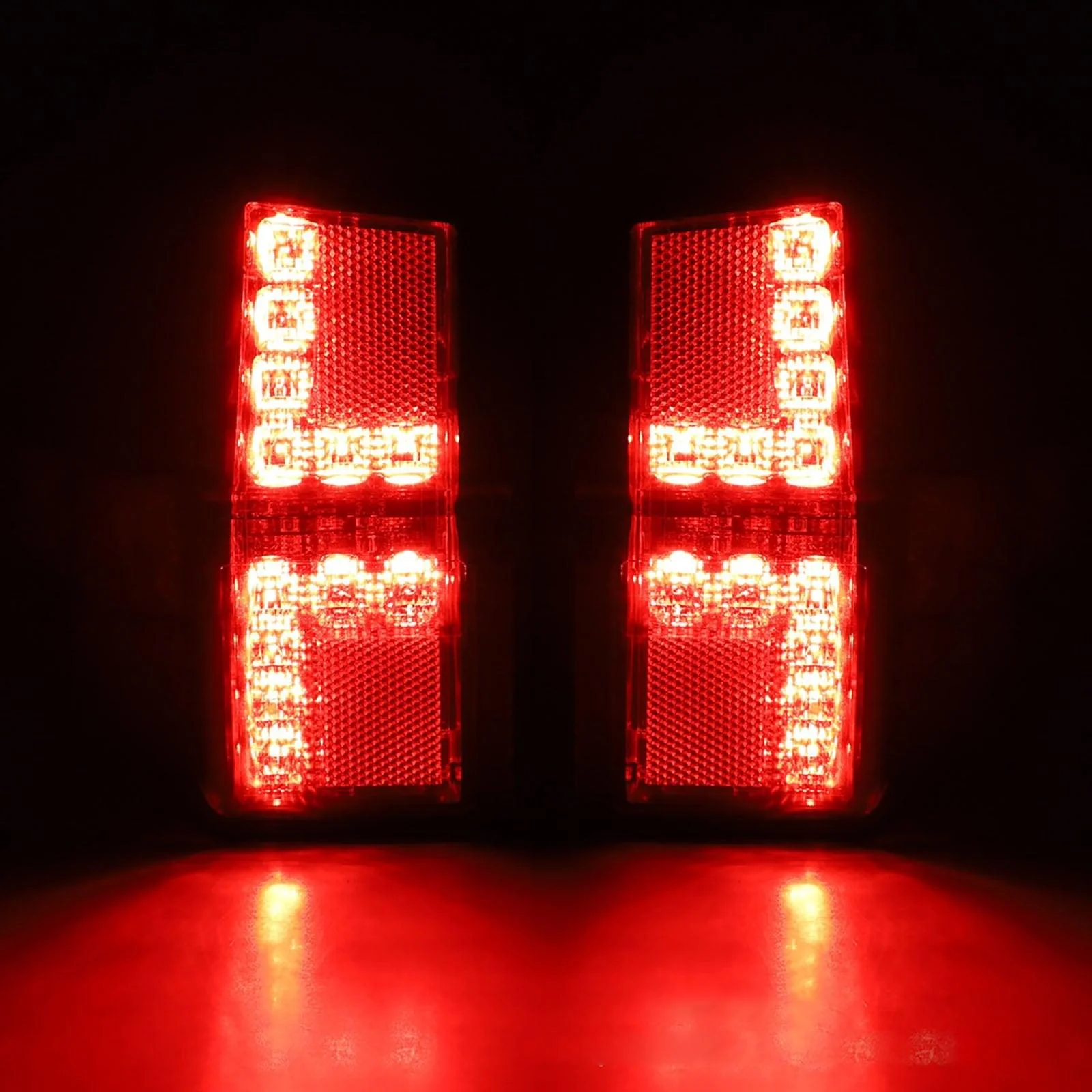 (2pcs/set) Smoked LED Tail Lights Rear Brake Stop Running Lamp for Polaris Ranger 1000 Models 2018 2019 2020 2021 2022, Replace OEM #2413766 - Image 10
