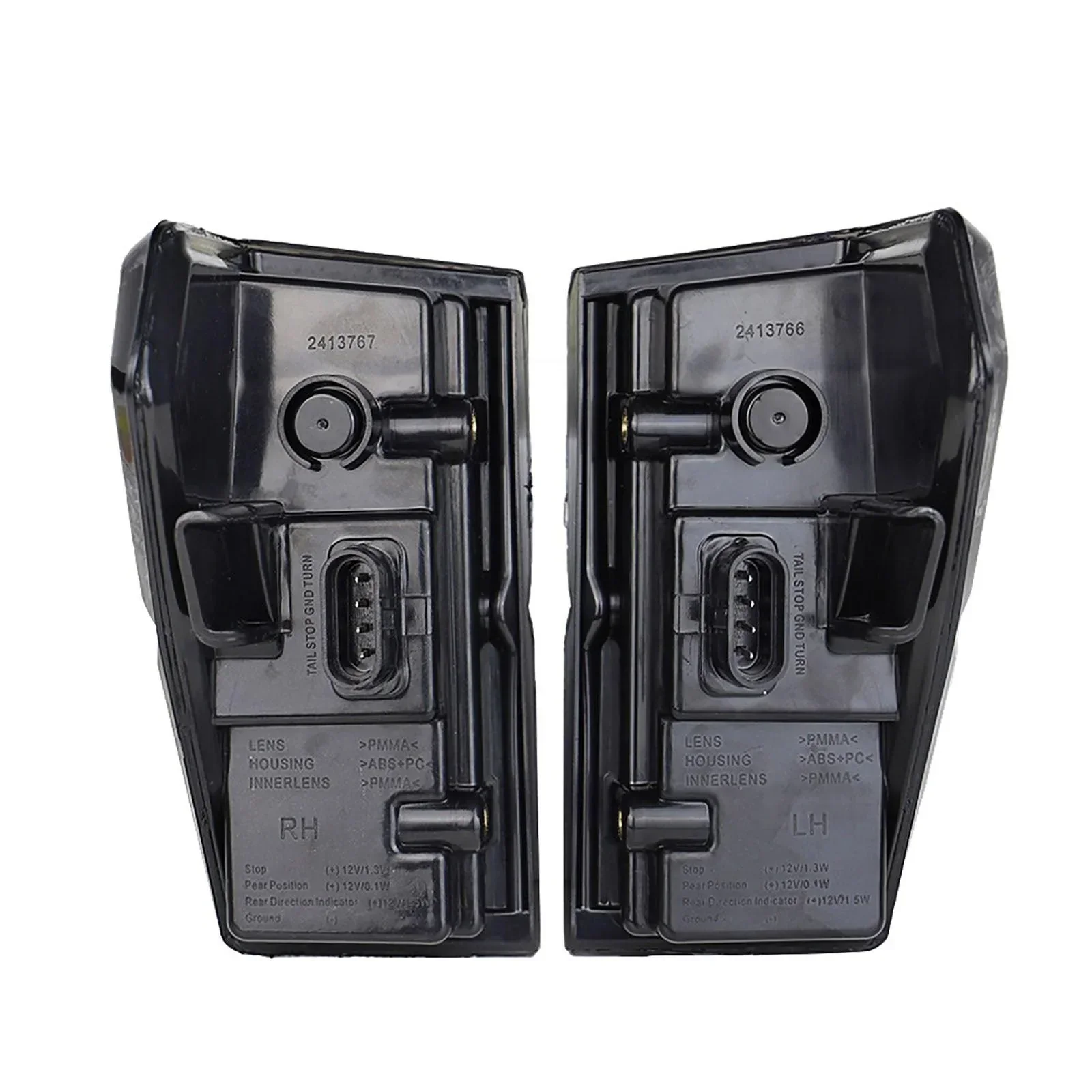 (2pcs/set) Smoked LED Tail Lights Rear Brake Stop Running Lamp for Polaris Ranger 1000 Models 2018 2019 2020 2021 2022, Replace OEM #2413766 - Image 12