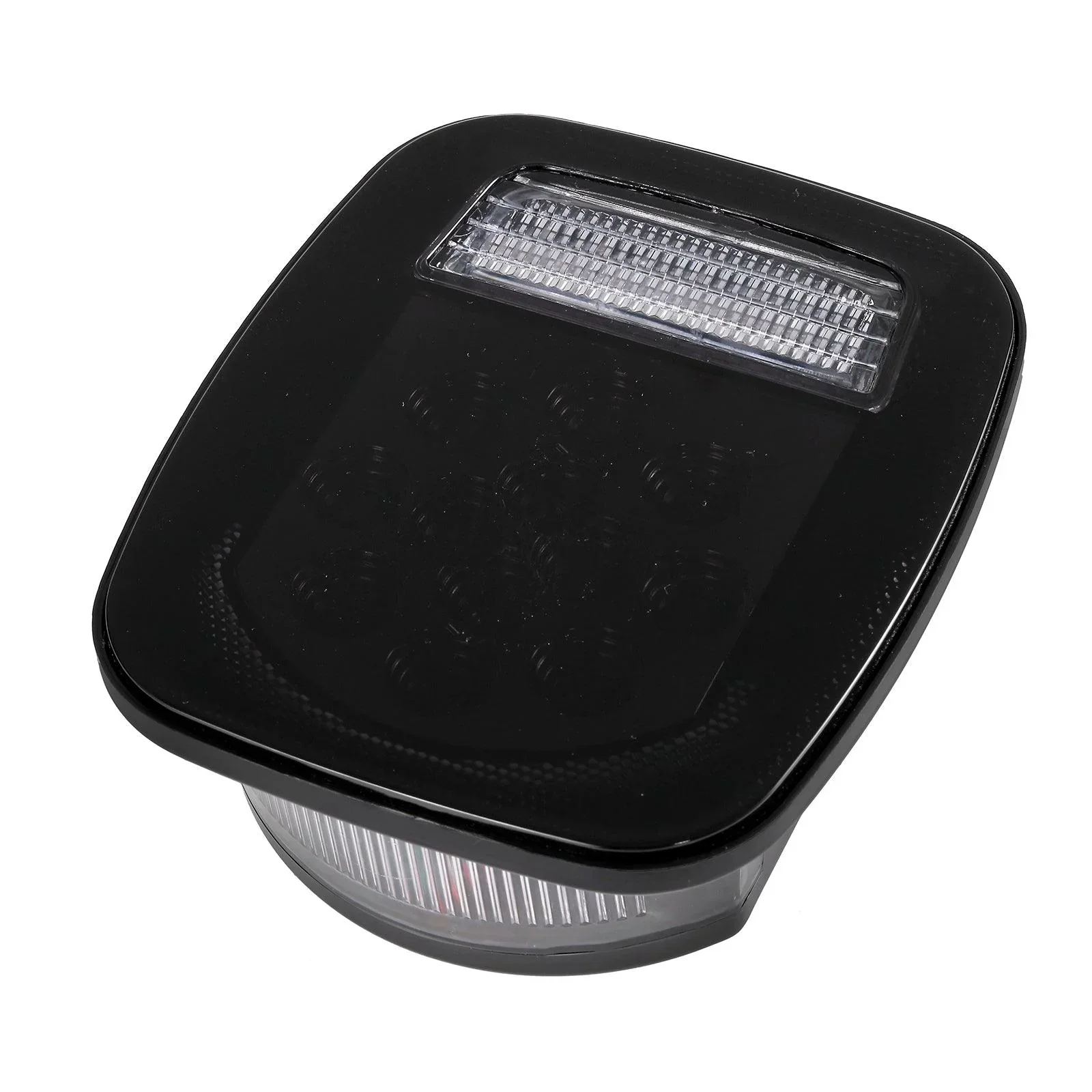 (2pcs/set) Universal Tail Lights 39LEDs Smoked Black for Wrangler YJ TJ CJ Truck Trailer Van Boat - Image 14