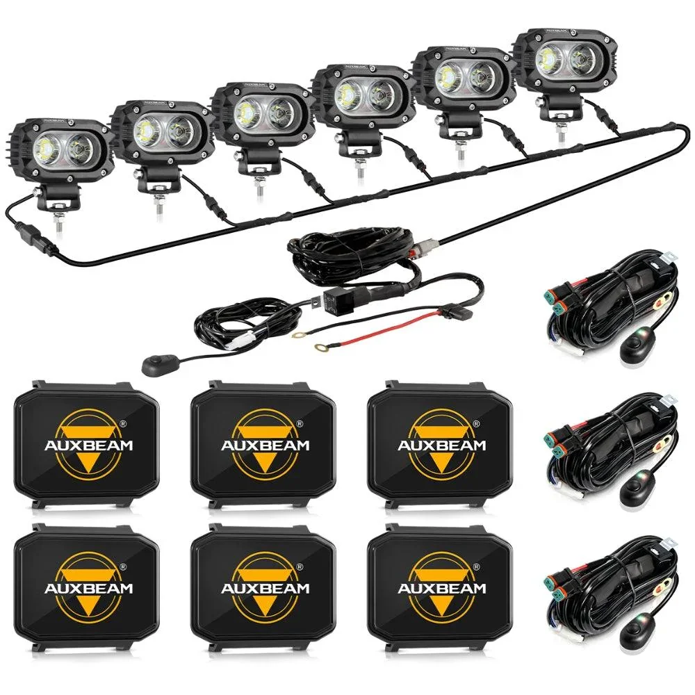 R4 Series | 4 Inch 60W Flood Beam LED Pods Light White Driving Light - Image 14