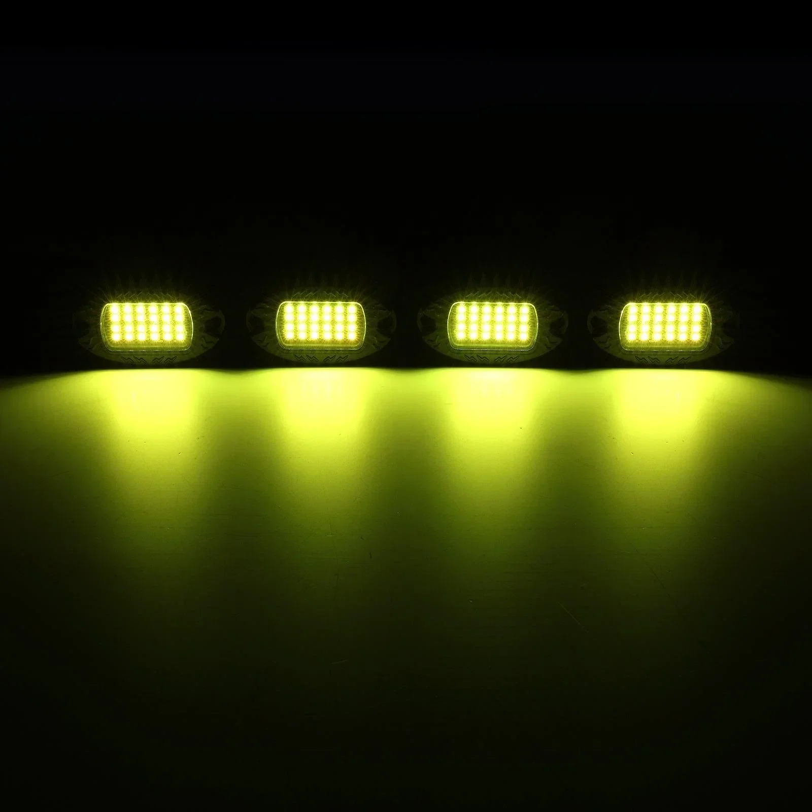 RGBW LED Rock Lights Kit with Bluetooth APP & Wireless Remote Control, Multicolor Neon Underglow Lights with Brake Light function - Image 22