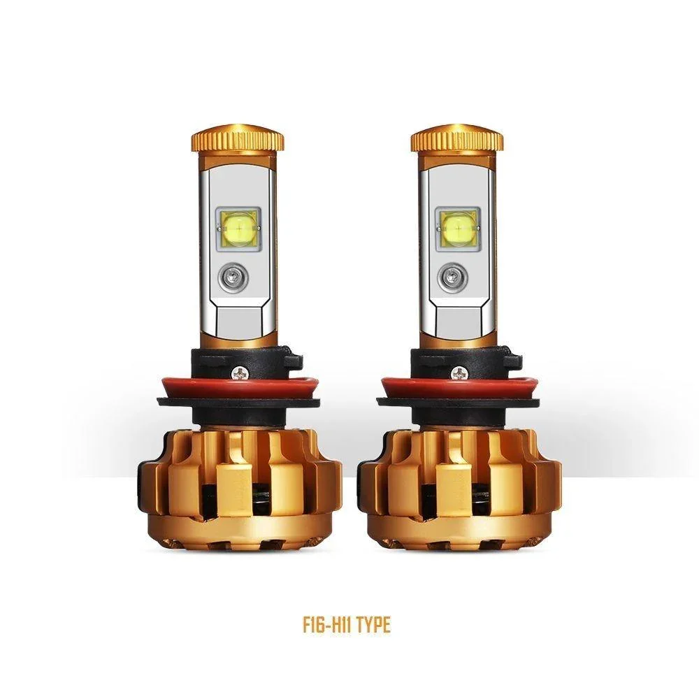 F-16 Series LED light Bulbs 12000LM 60W 6000K White Light - Image 19