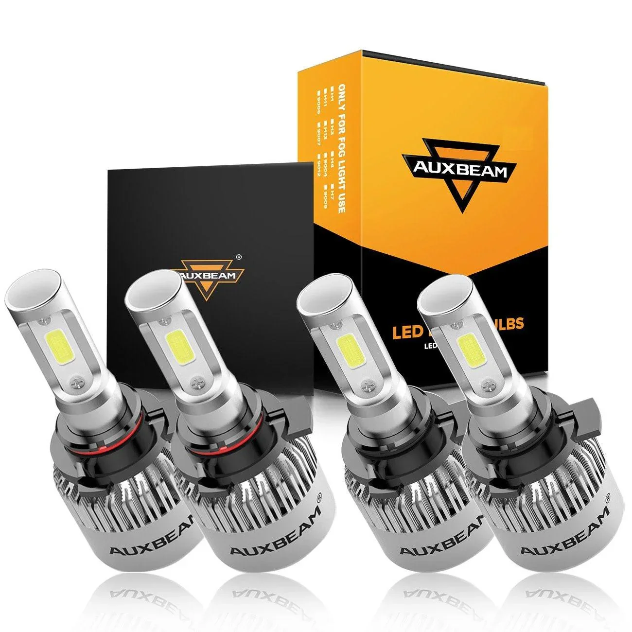 Super Brightest COB S2 Series 8000LM 72W LED Headlight Bulbs 6500K Cool White - Image 9