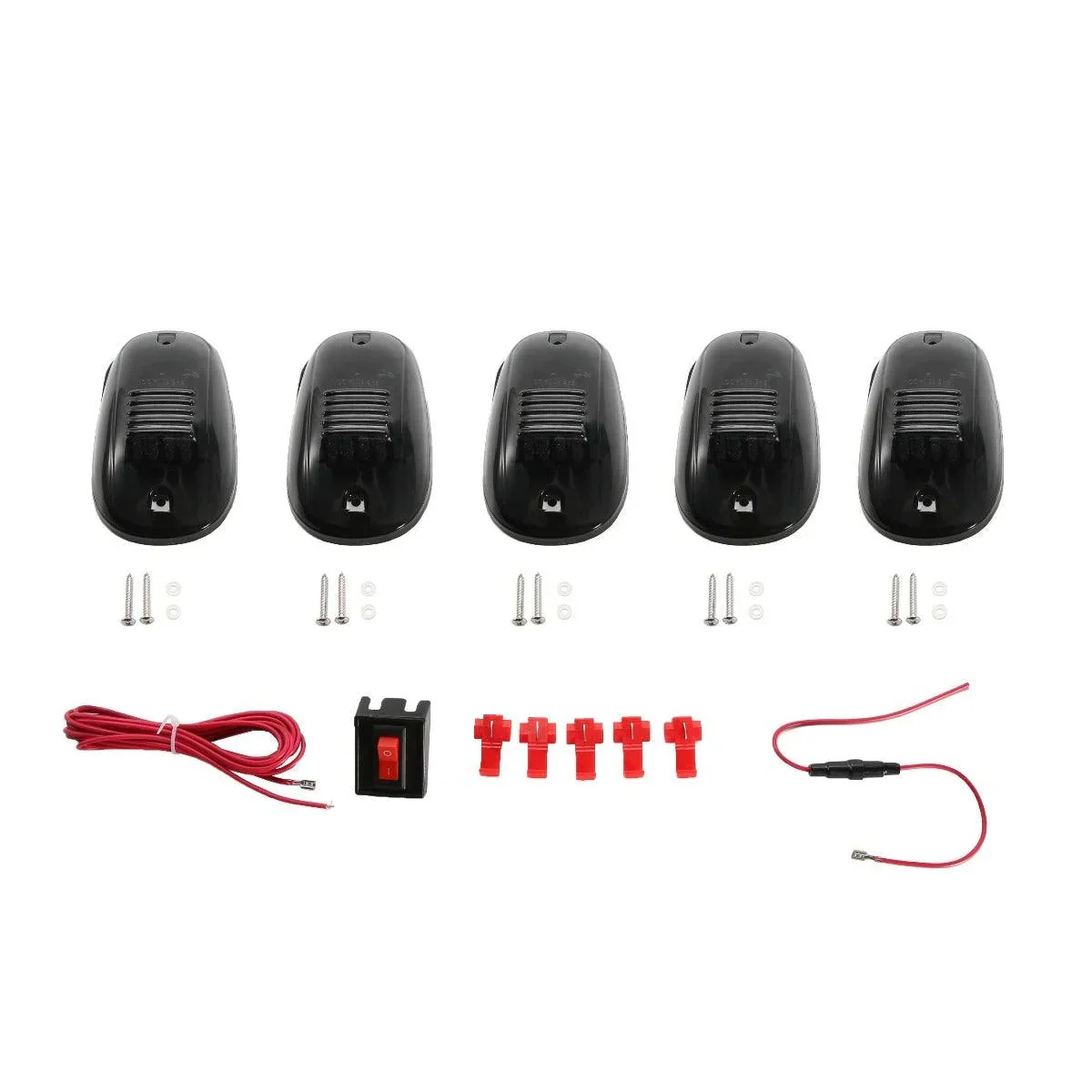 (5pcs/set) 12 LED Yellow Trailer Truck Roof Top Marker Light - Image 8