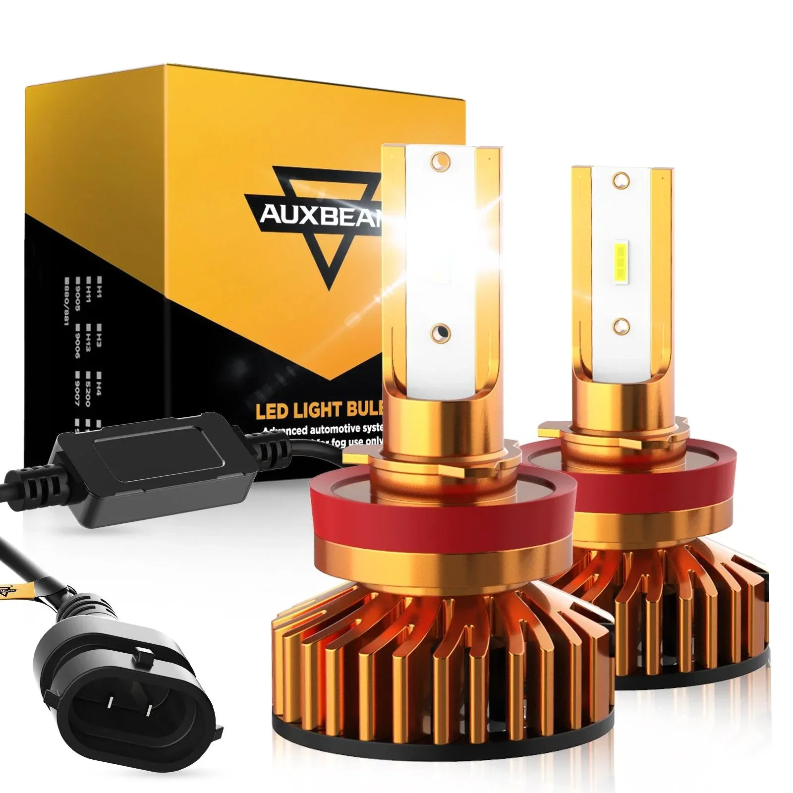 Mini Size F2 Series 10000LM 52W LED Headlight Bulbs 6500K Cool White - Image 19