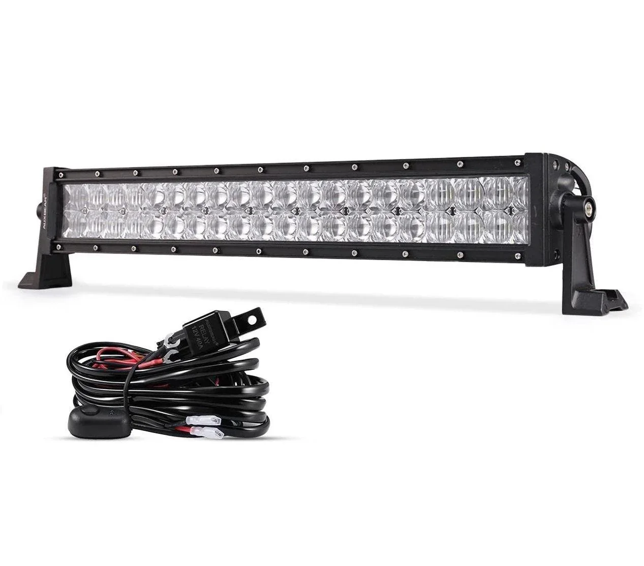 5D Series 22 Inch/32 Inch/42 Inch/50 Inch/52 Inch Combo Beam Straight/Curved Double Row LED Light Bar - Image 13
