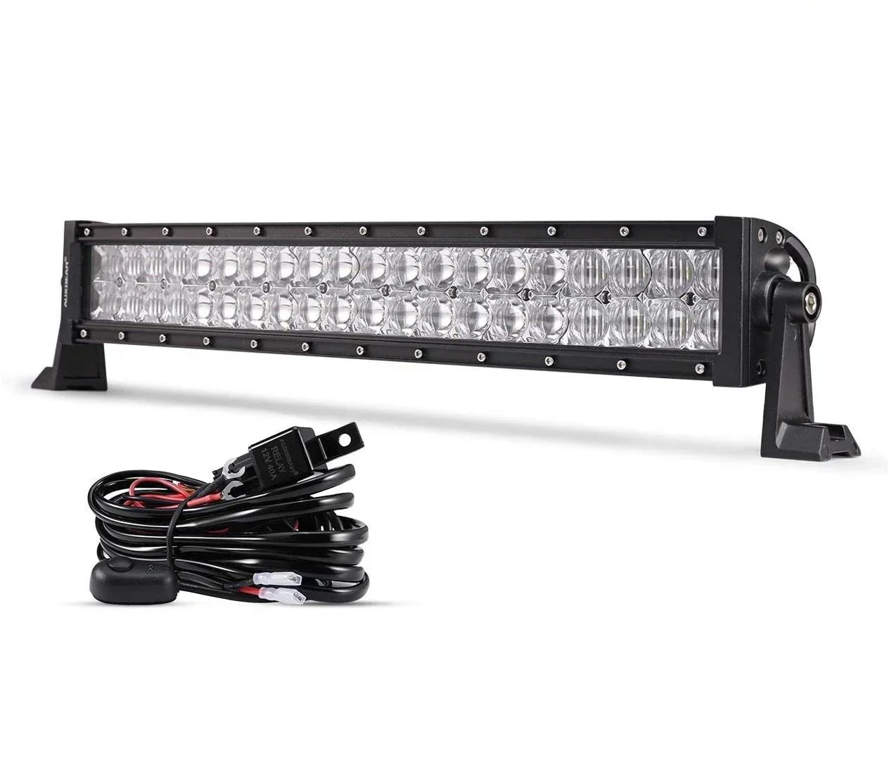 5D Series 22 Inch/32 Inch/42 Inch/50 Inch/52 Inch Combo Beam Straight/Curved Double Row LED Light Bar - Image 24