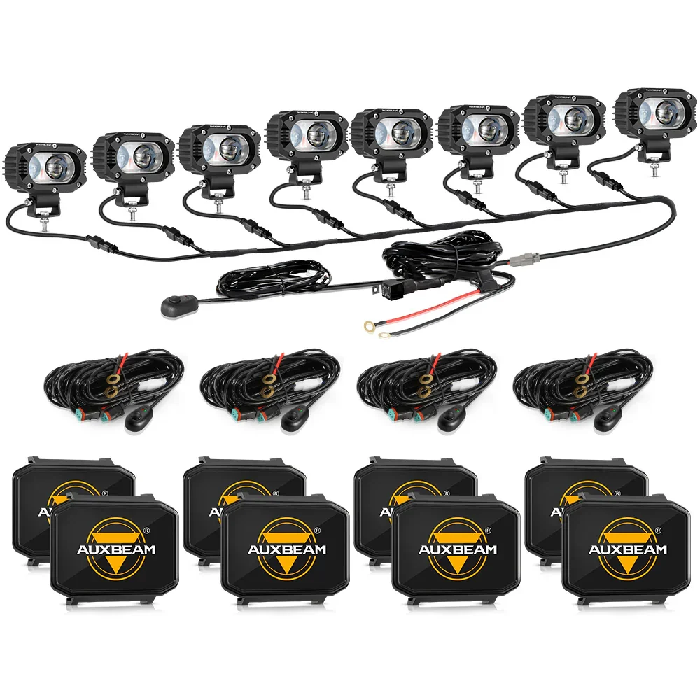 R4 Series | 4 Inch 60W Spot Beam LED Pods Light White Driving Light - Image 17