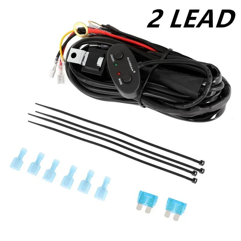 Wiring Harness 10FT, Customized for AUXBEAM 6 Modes LED Light Bar, 12V 40A Relay for Switching Between Different Modes - Image 12