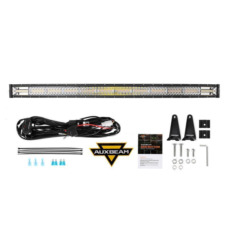 6 Modes Series Amber and White LED Light Bars - Image 20