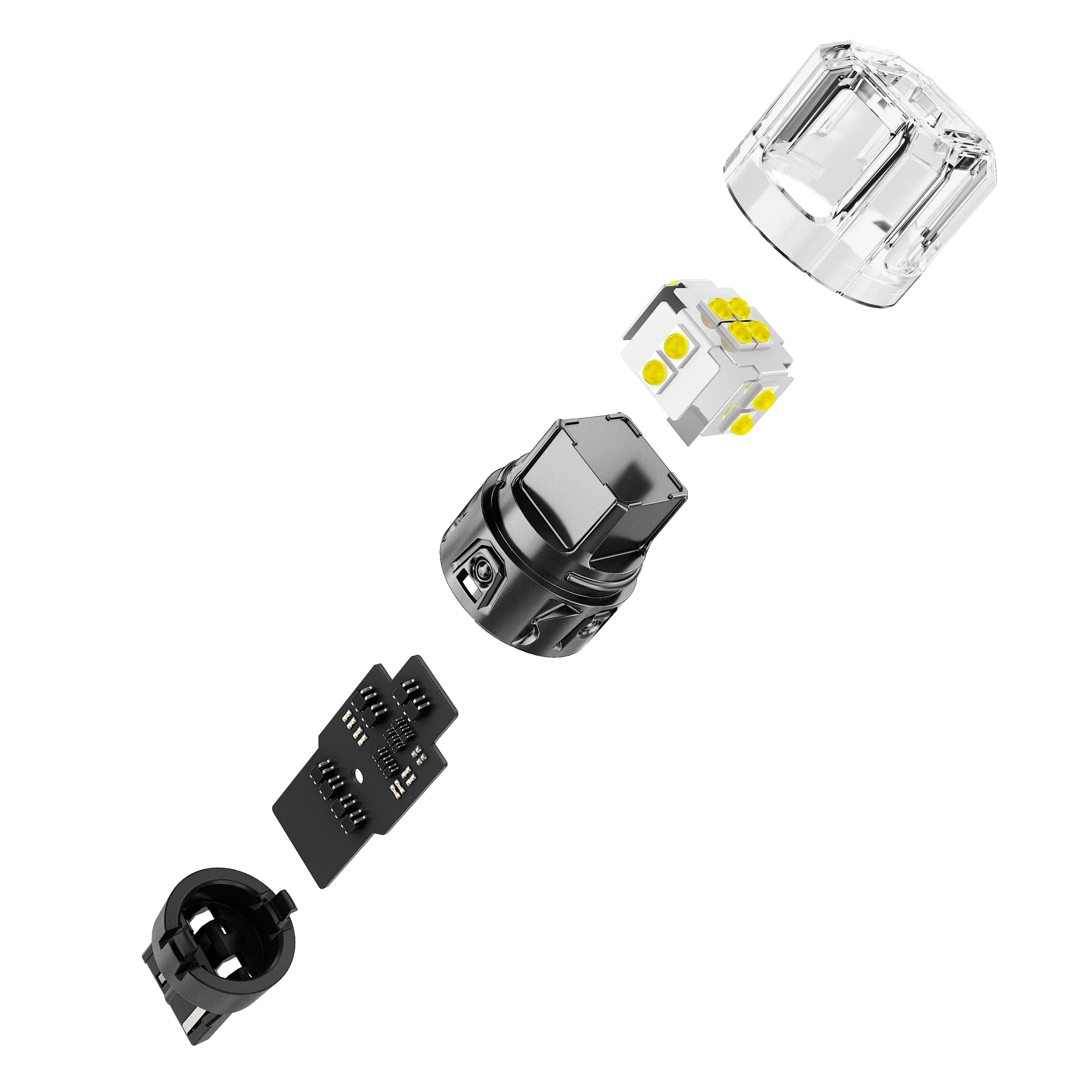 🆕T20 7443 7440 LED Backup Reverse/Turn Signal/Brake Tail Light Bulbs 13W 500% High Brightness CAN-Bus Error Free 6500K White B52 Series | 2 Bulbs - Image 7