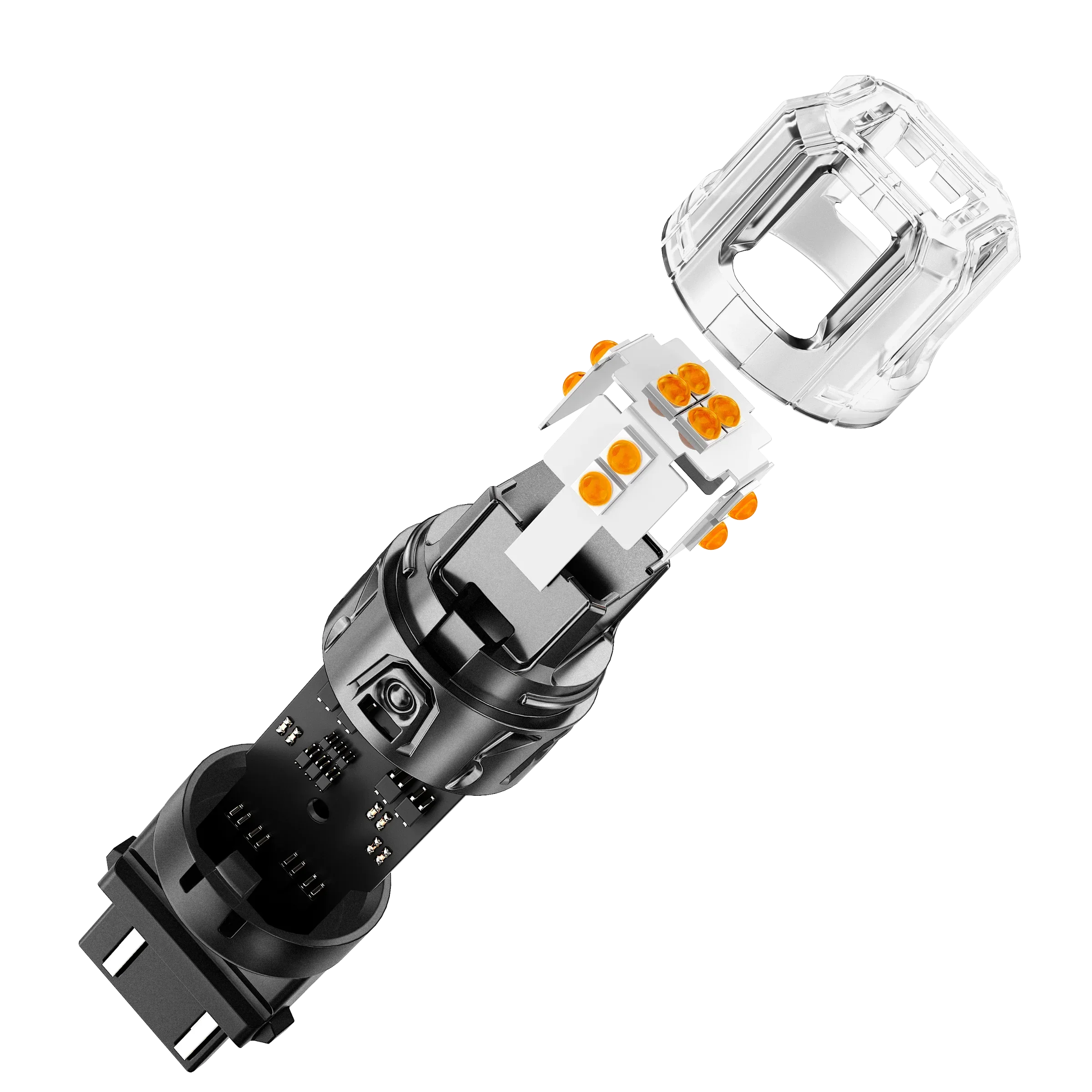 🆕T25 3157 3156 LED Turn Signal Light Rear/Front, Side Marker Light Bulbs 13W 500% High Brightness CAN-Bus Error Free 3000K Amber B52 Series | 2 Bulbs - Image 13