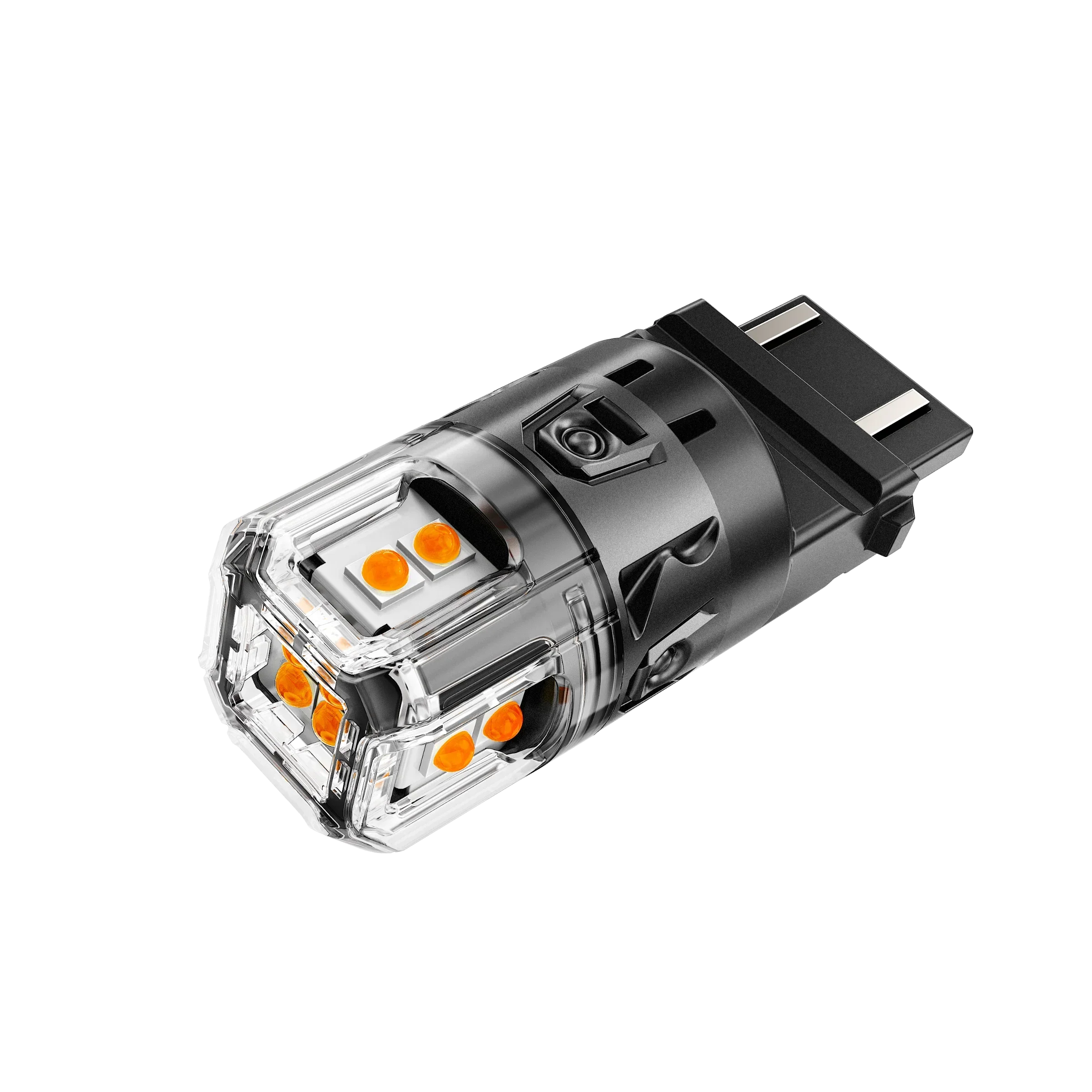 🆕T25 3157 3156 LED Turn Signal Light Rear/Front, Side Marker Light Bulbs 13W 500% High Brightness CAN-Bus Error Free 3000K Amber B52 Series | 2 Bulbs - Image 9