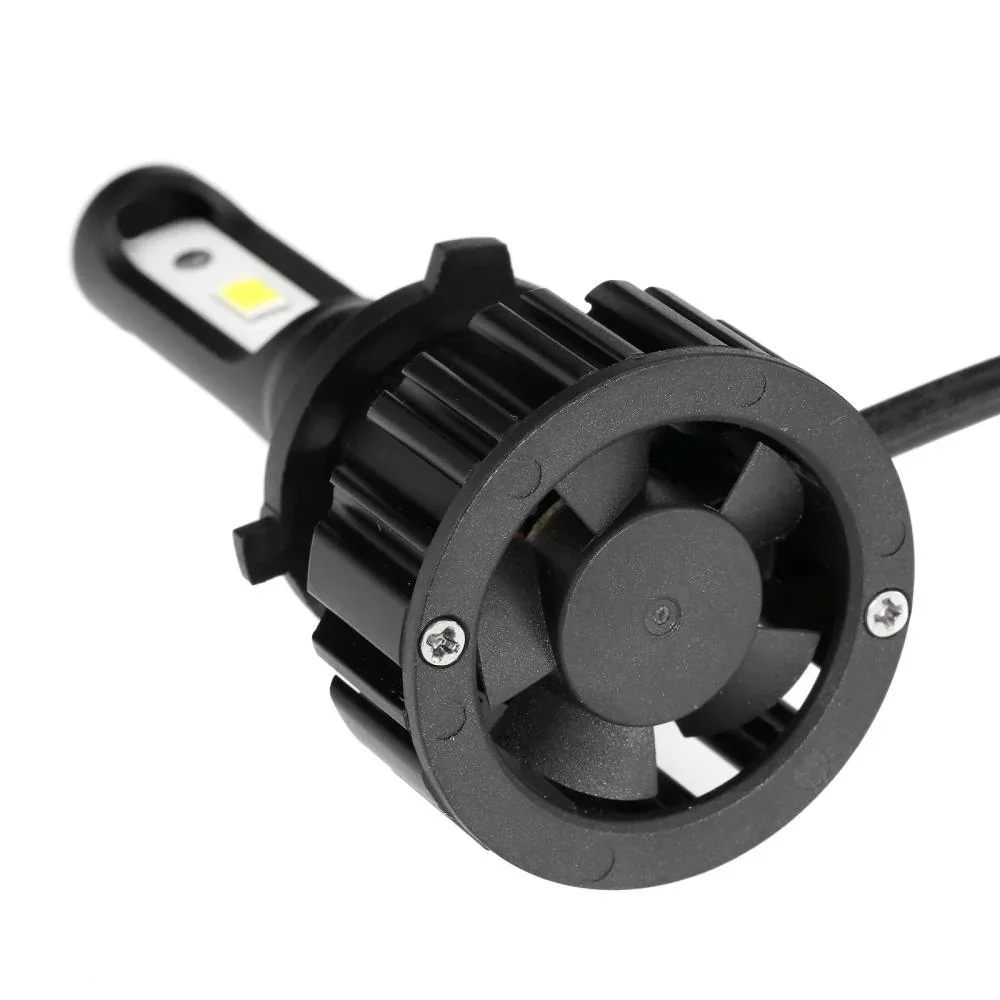 T5 Series Fan Cooling 50W 5000LM LED Light Bulbs High Low Beam Conversion Kit - Image 12