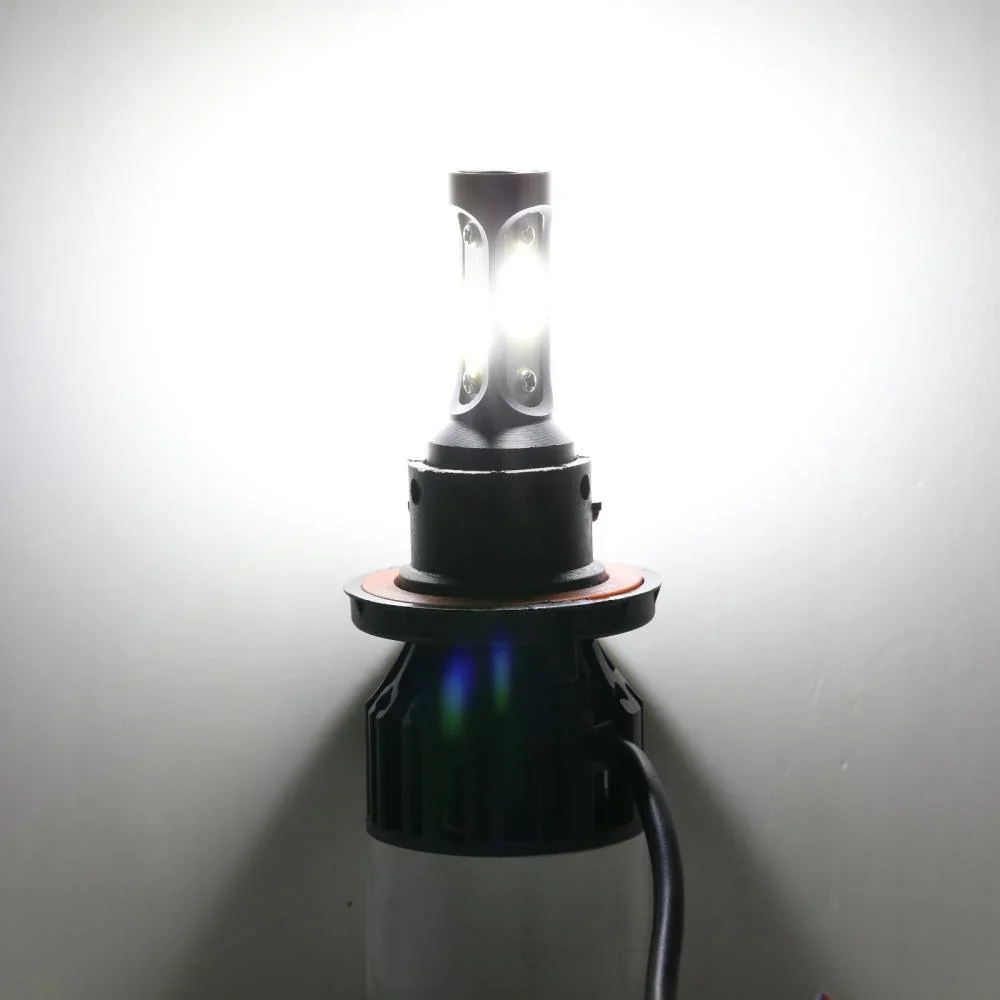 T5 Series Fan Cooling 50W 5000LM LED Light Bulbs High Low Beam Conversion Kit - Image 5