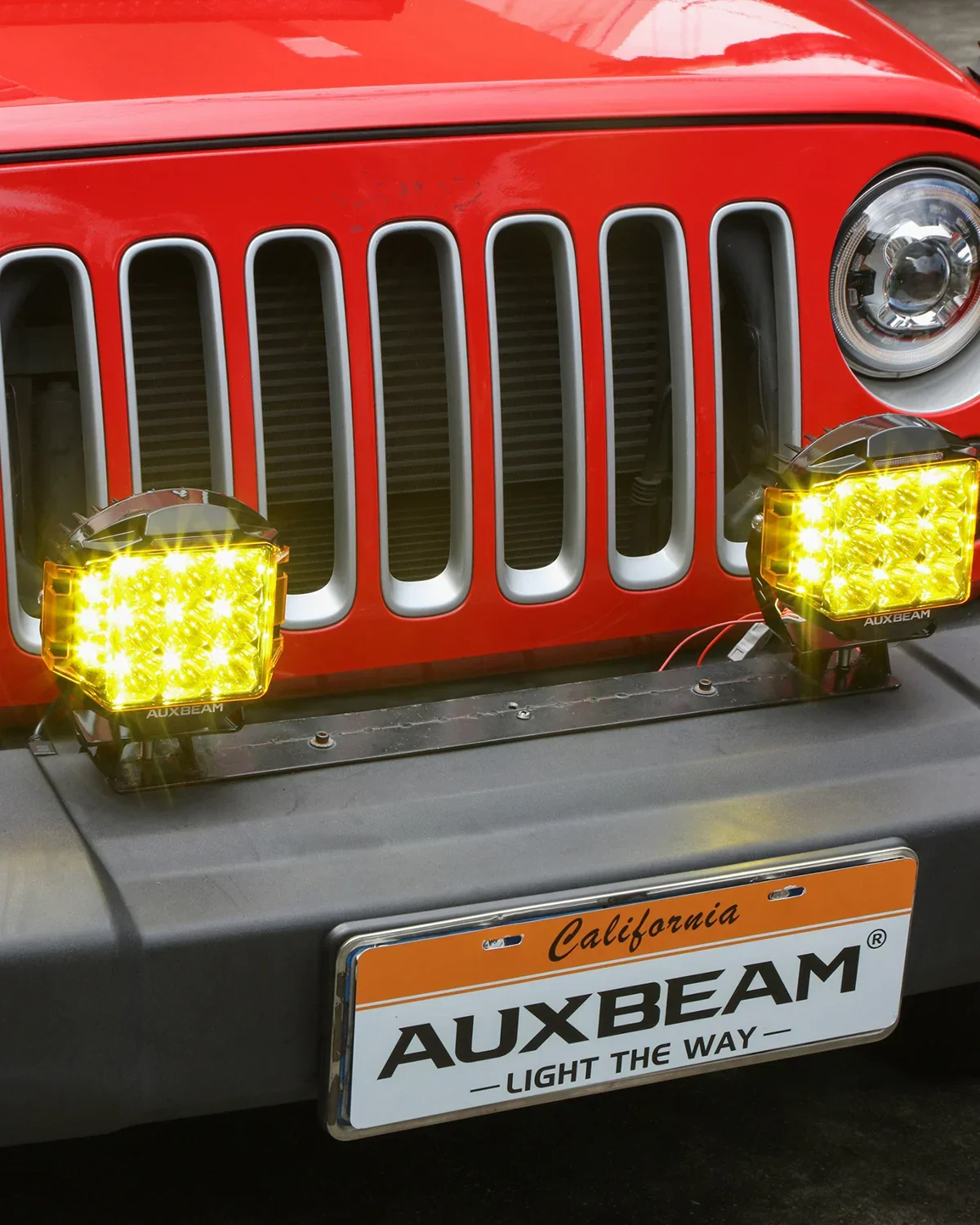 V-MAX Series | 7 Inch 228W 26100LM Spot Beam Side Shooter LED Round Driving Lights with Amber DRL&Backlight - Image 3