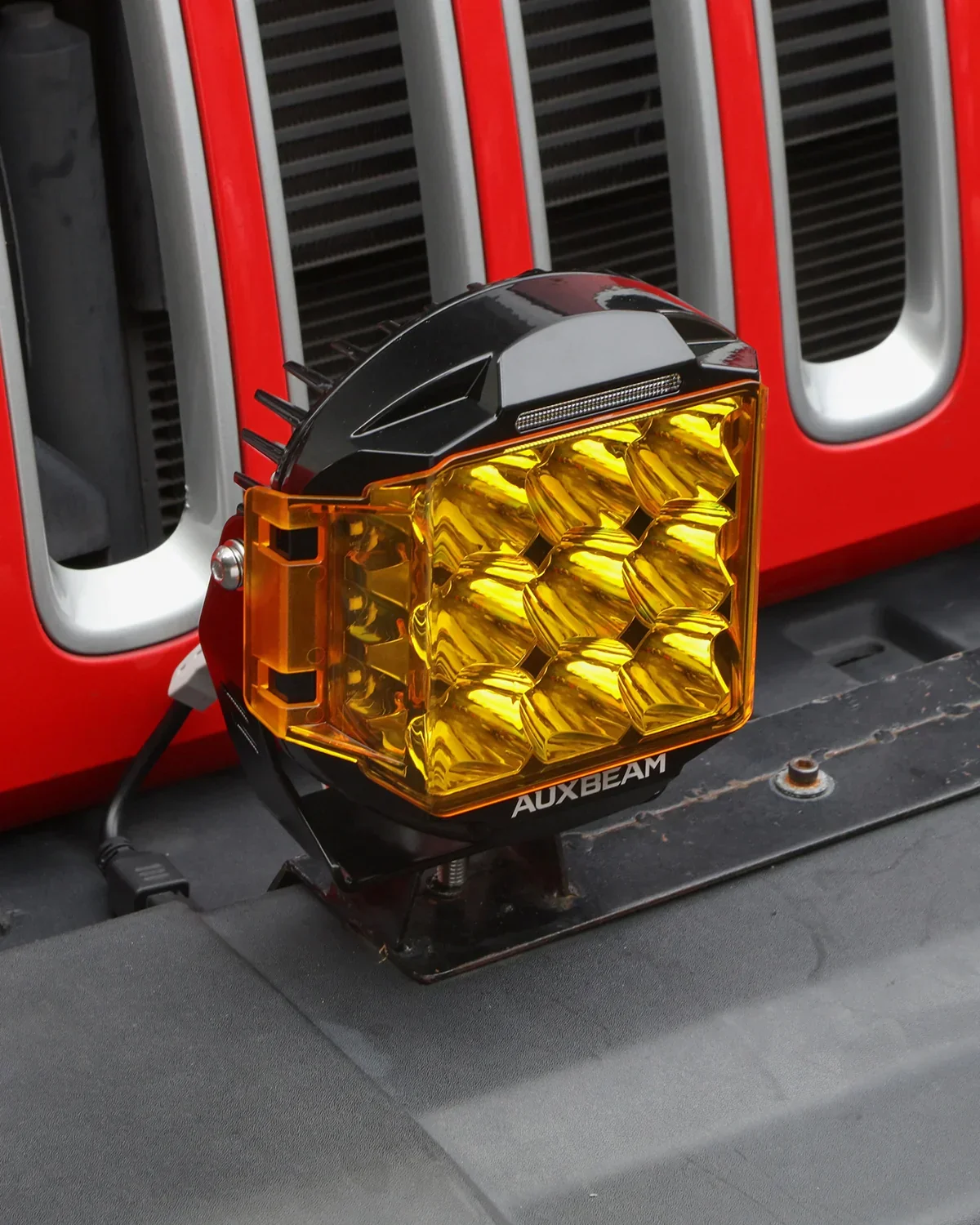 V-MAX Series | 7 Inch 228W 26100LM Spot Beam Side Shooter LED Round Driving Lights with Amber DRL&Backlight - Image 4