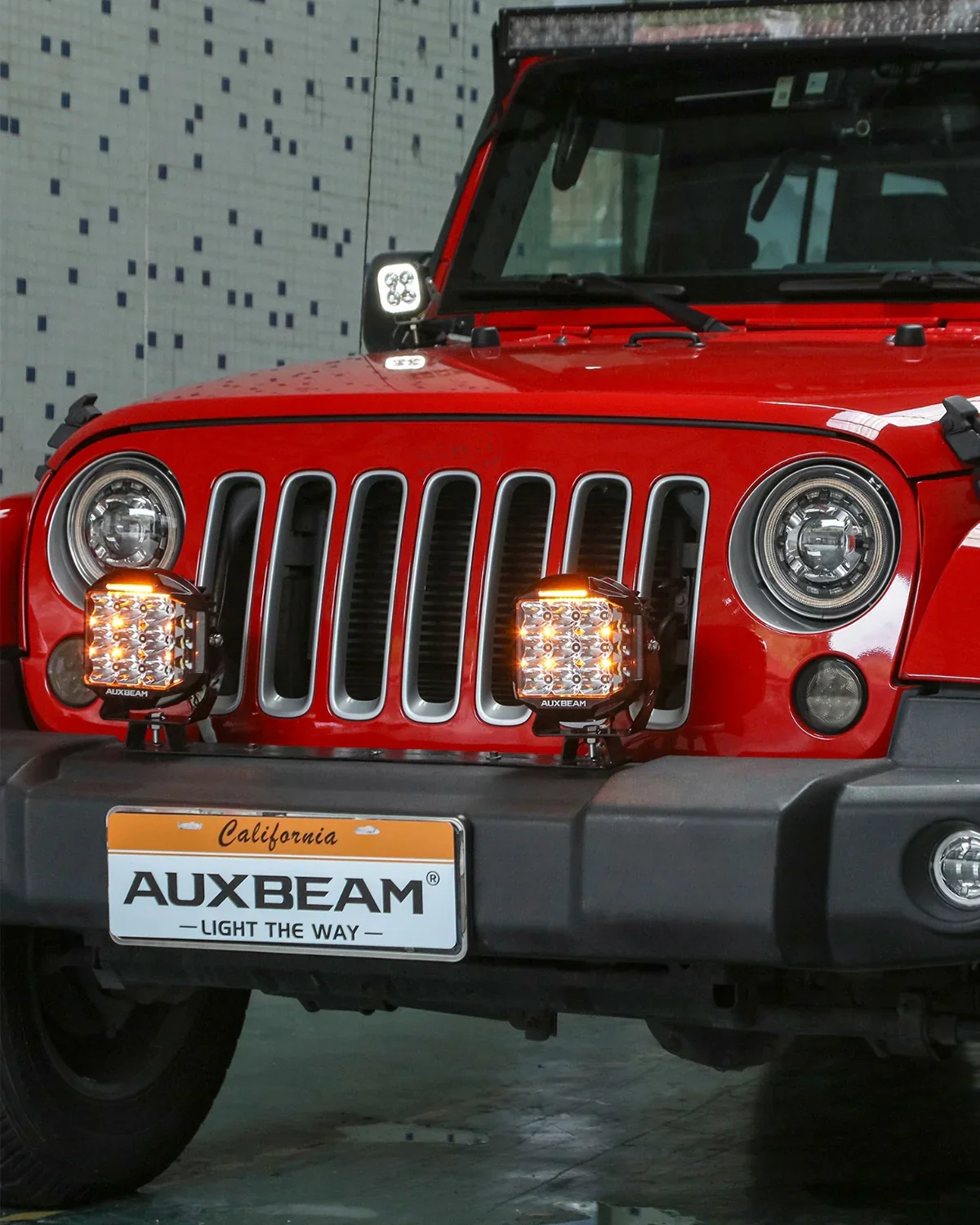 V-MAX Series | 7 Inch 228W 26100LM Spot Beam Side Shooter LED Round Driving Lights with Amber DRL&Backlight - Image 5