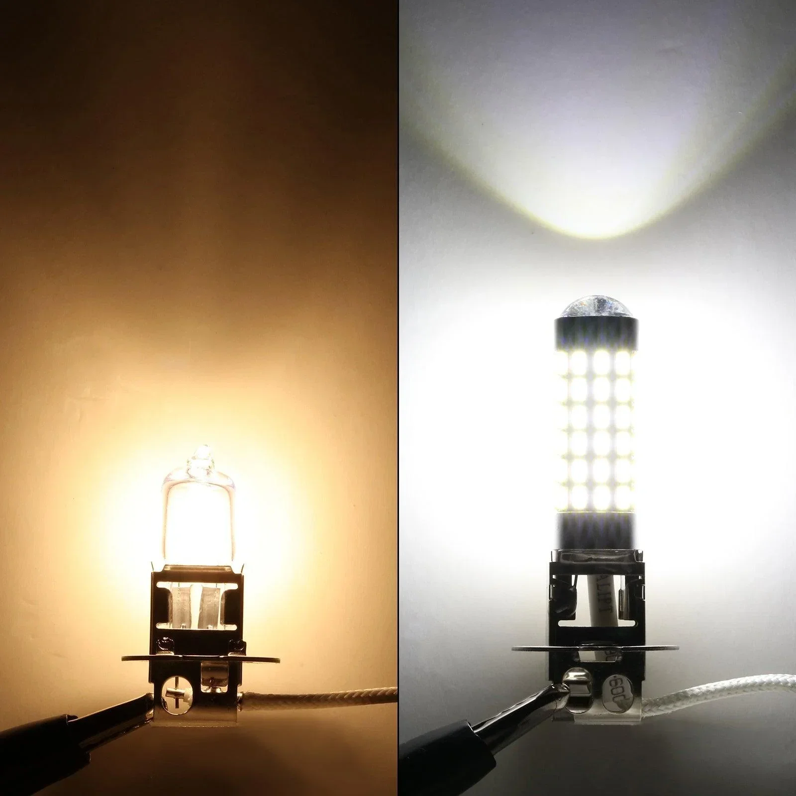 H3 LED Fog Light/DRL Bulbs 6W 2000ML 6500K White | 2 Bulbs - Image 7
