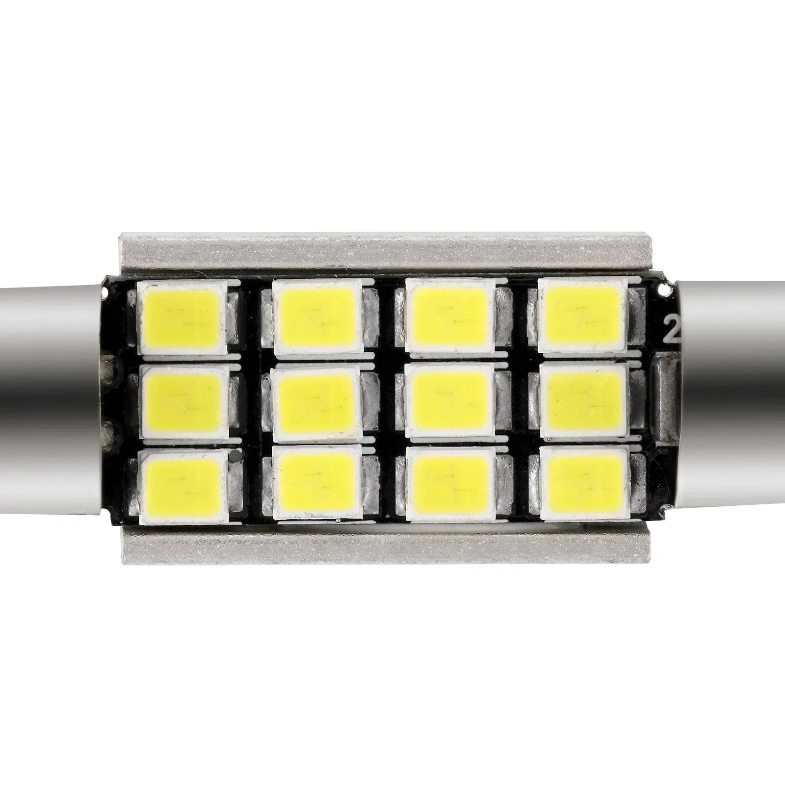 39MM DE3174 1.54" Festoon LED Interior/Dome/Map/License Plate Light Bulbs 2.7W 400LM 6500K White | 2 Bulbs - Image 3