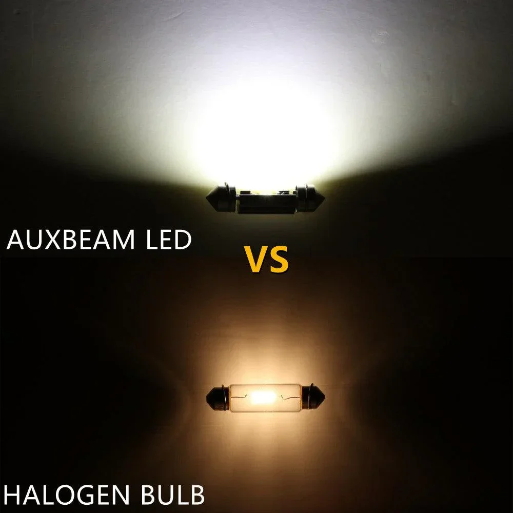 🆕(2pcs/set) Dual Color Switchback 41MM 578 211-2 212-2 214-2 1.61" 1860CSP 6500K Cool White& 5000K Natural White LED Festoon Canbus For Interior Dome Map License Plate Bulbs - Image 3