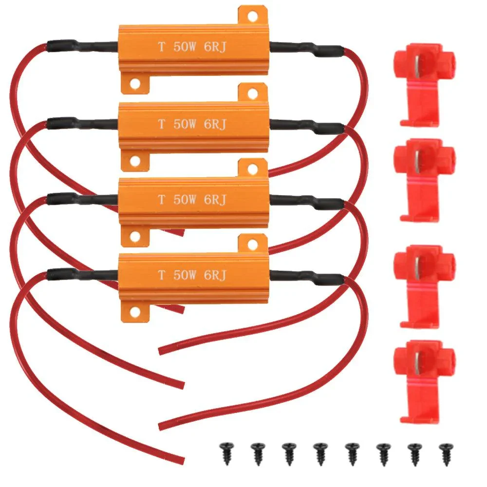 (DIY) Anti Flicker CANBUS Resistors Decoder Avoid Fast Hyper Flash Turn Signal Blink Light Dashboard Error Code - Image 15
