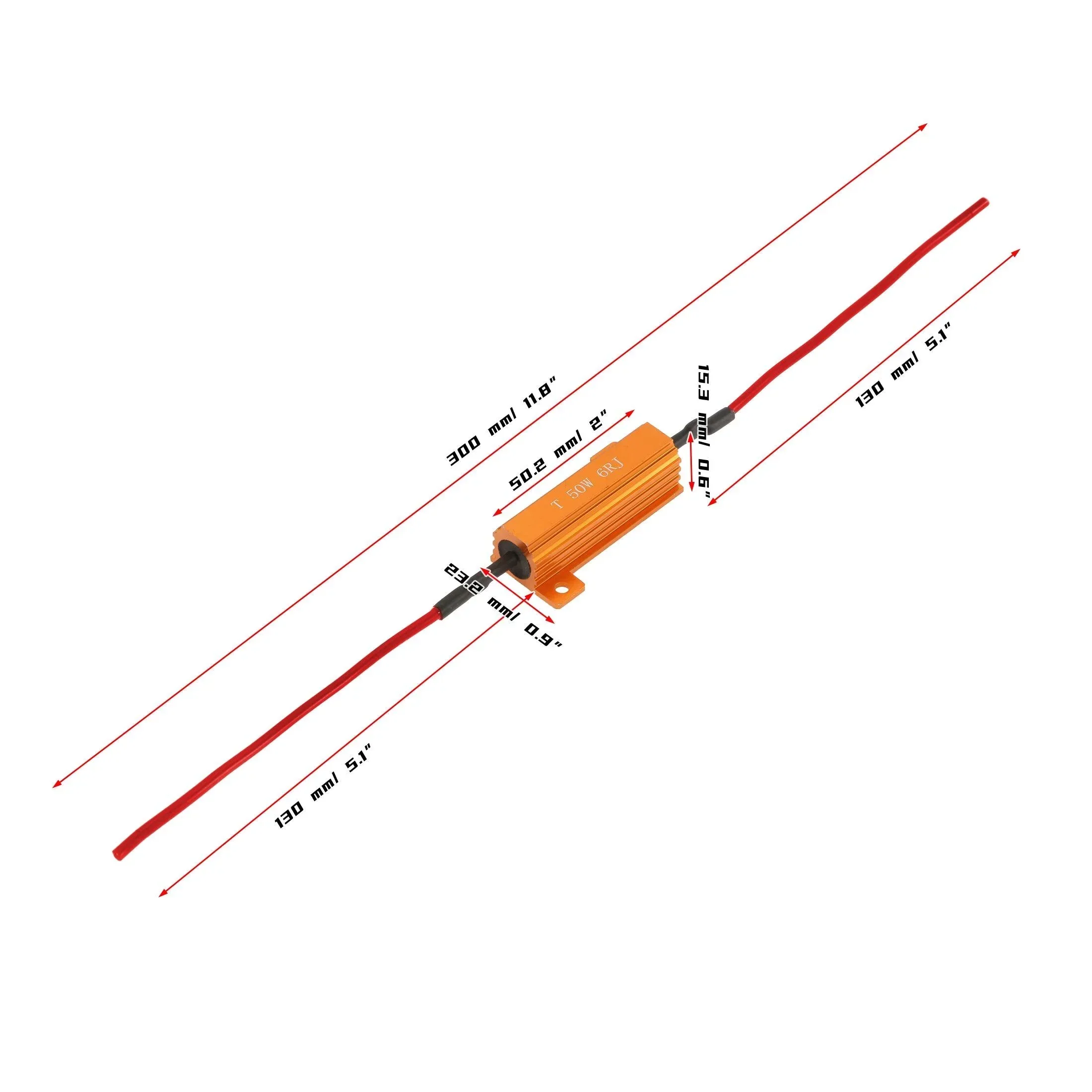 (DIY) Anti Flicker CANBUS Resistors Decoder Avoid Fast Hyper Flash Turn Signal Blink Light Dashboard Error Code - Image 9