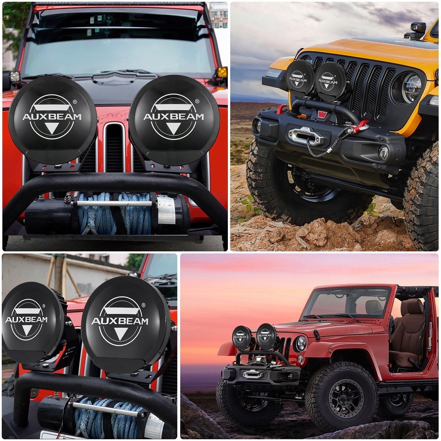 (2pcs/set) 7 Inch 178W Round Off road light Spot Beam LED Driving Lights - Image 21