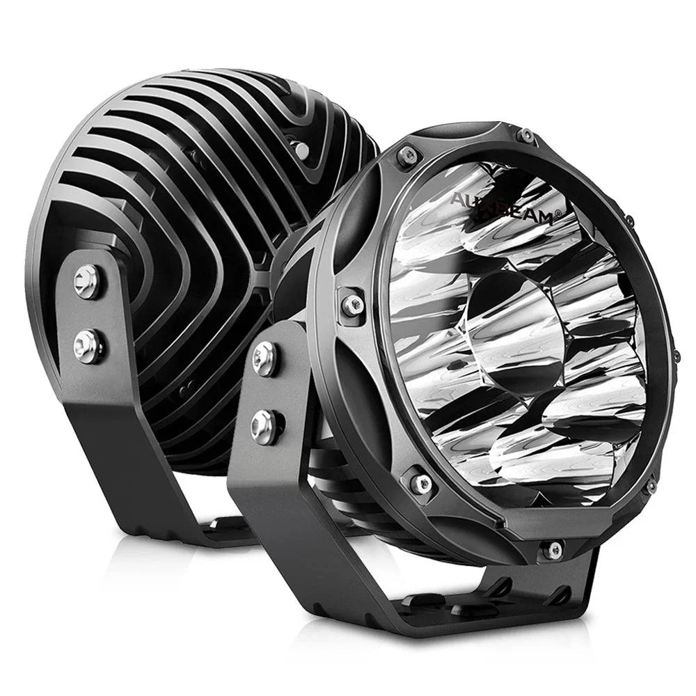 (2pcs/set) 7 Inch 90W Round Spot Beam Offroad LED Driving Lights w/ SAE Compliant+Amber/Black Covers(Optional) - Image 18