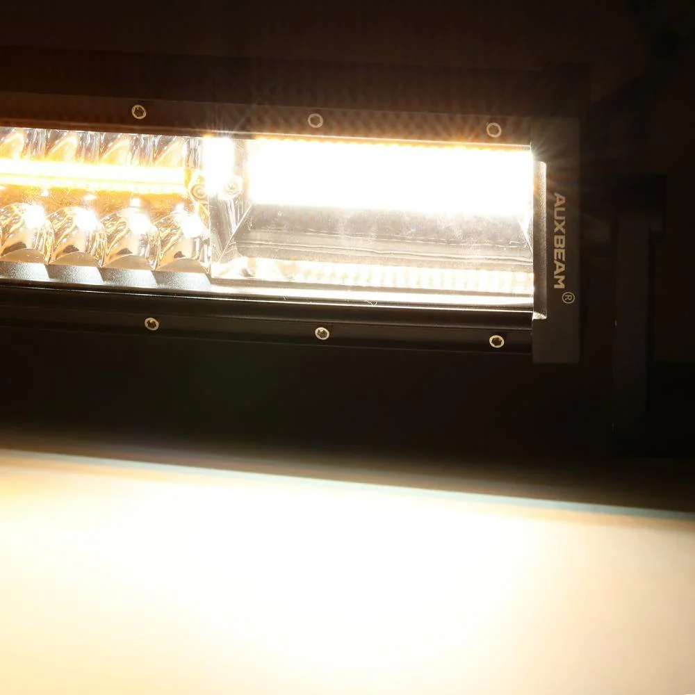 6 Modes Series 42 Inch White&Amber Curved Off Road Led Light Bar - Image 12