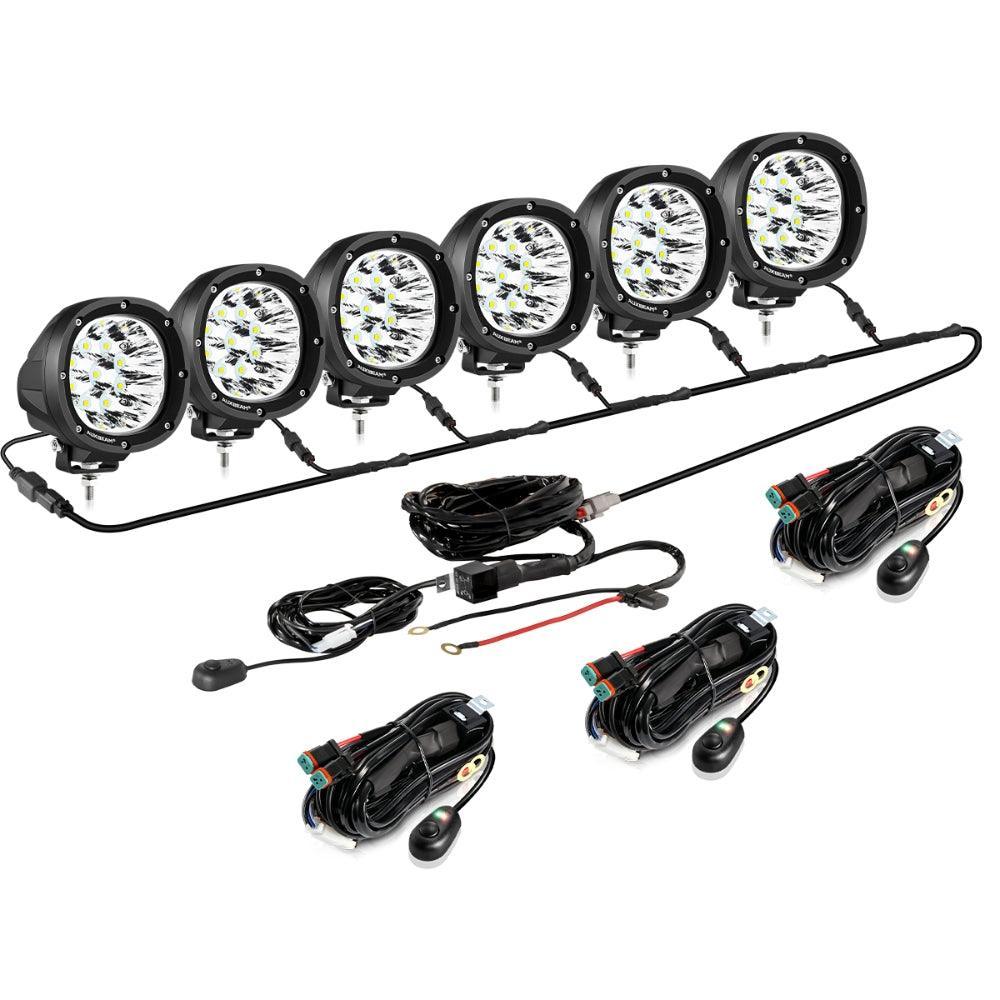 P4 Series | 4 Inch 90W Round LED Driving Lights Spot White Pod Lights - Image 16