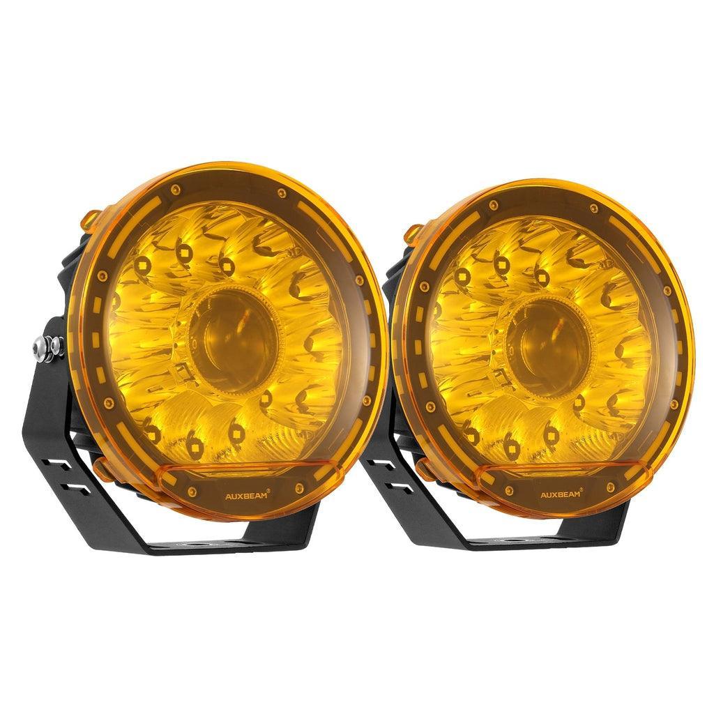 (2pcs/set) 7 Inch 230W 33332LM 360-PRO Series Custom Lens Offroad LED Driving Lights+Amber/Black Covers(Optional) for JEEP WRANGLER JL JK TJ - Image 28