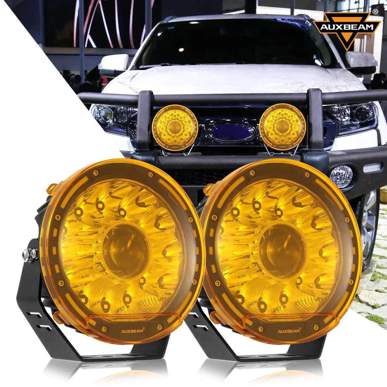 360-PRO Series | 7 Inch 230W 33332LM Custom Lens Offroad LED Driving Lights - Image 29